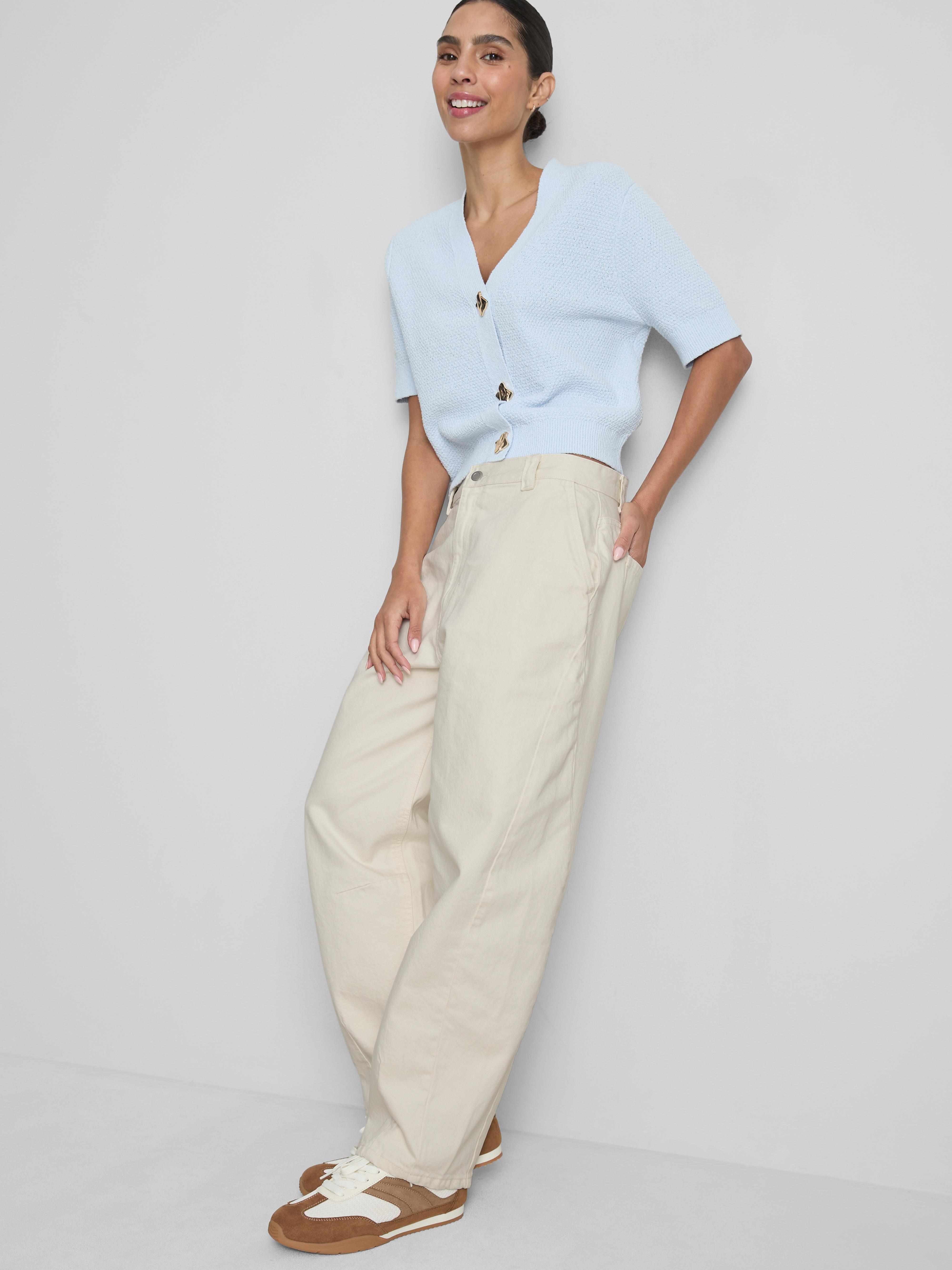 „By Coleen“ Barrel-Jeans