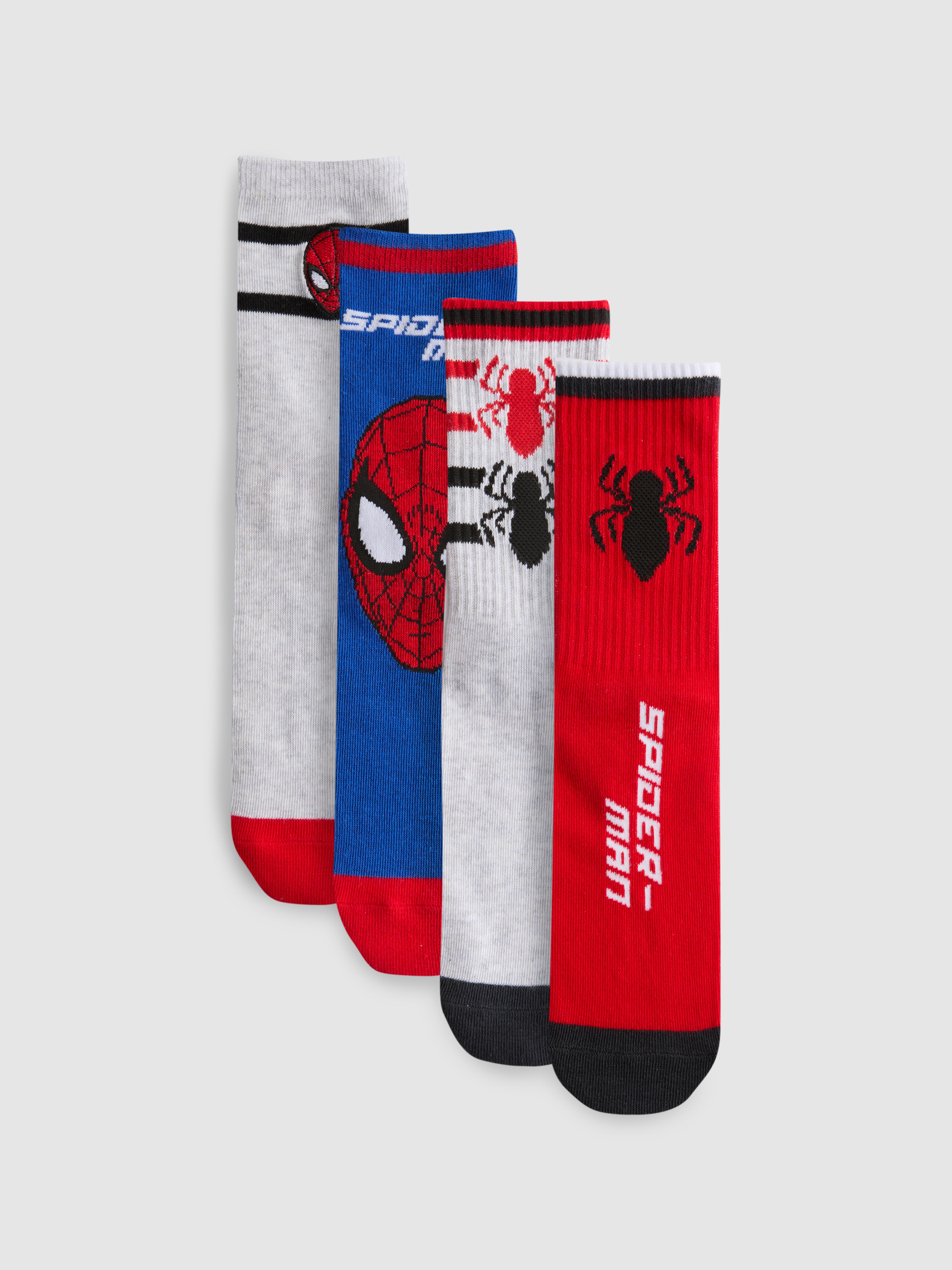 4-Pack MARVEL Spider-Man Ankle Socks