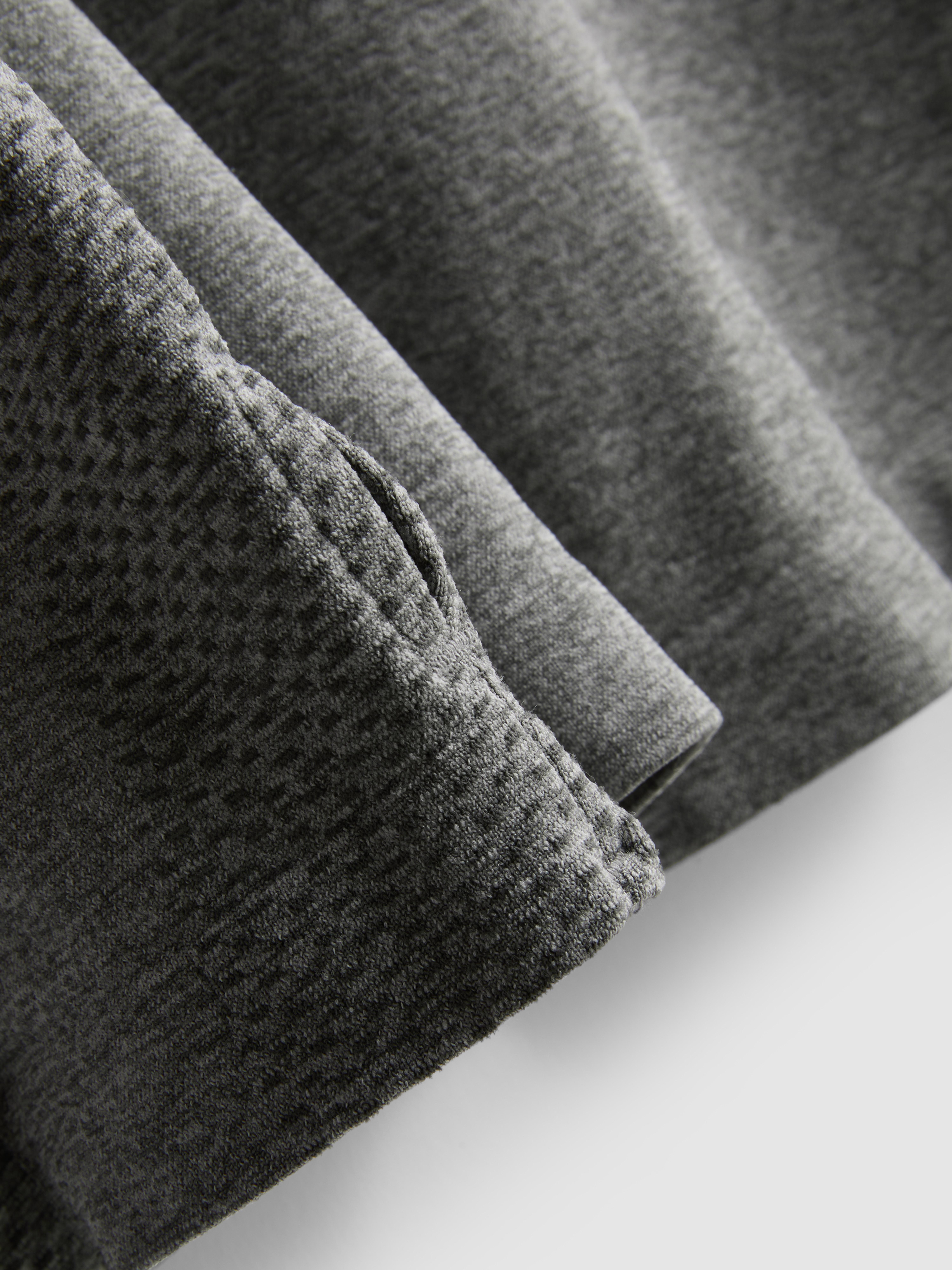 Men's Light Gray Performance Quarter Zip Top