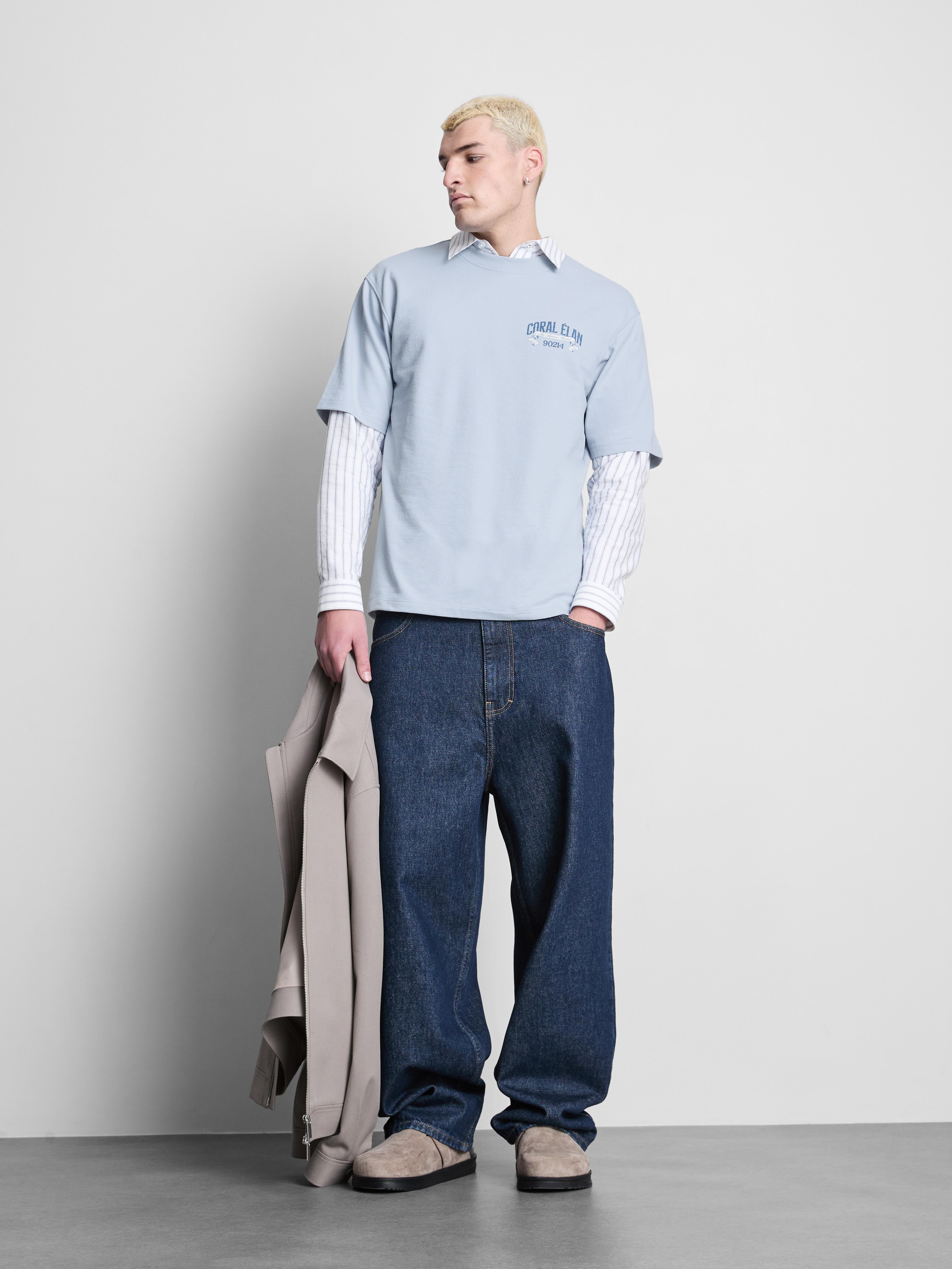 Kurzärmeliges „Coral Resort“ T-Shirt