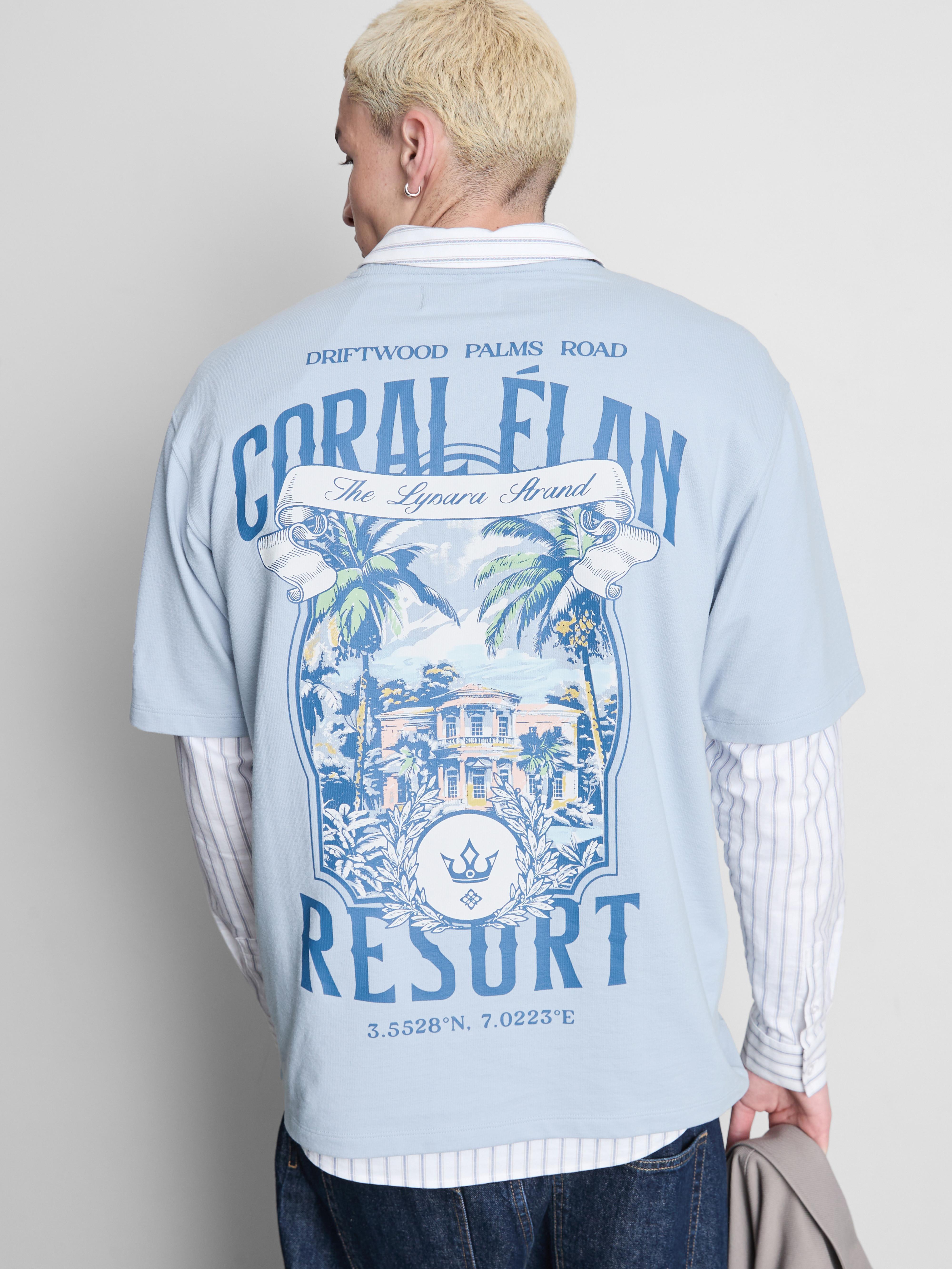 T-shirt à manches courtes Coral Resort