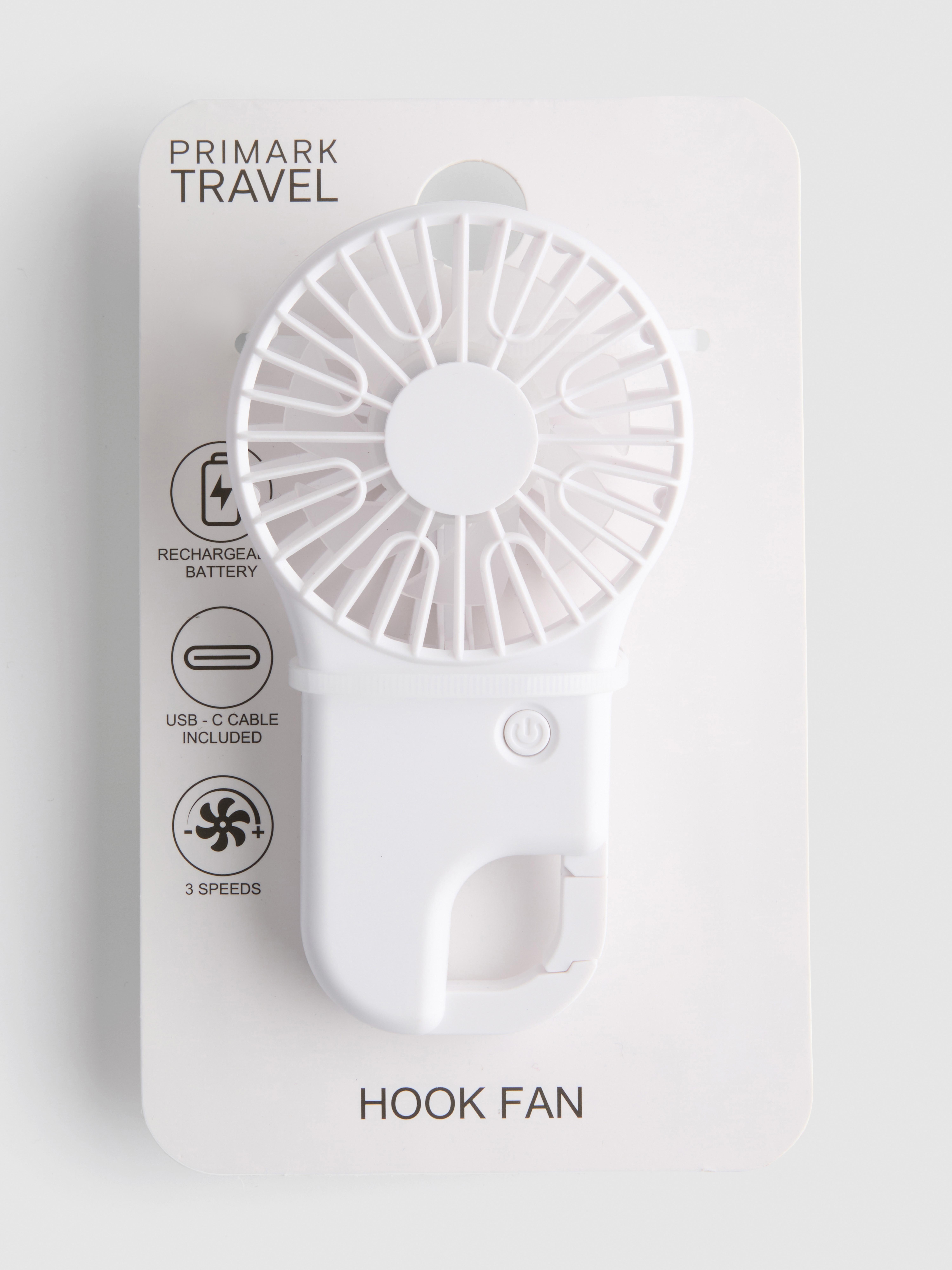 Ventilador portátil con clip