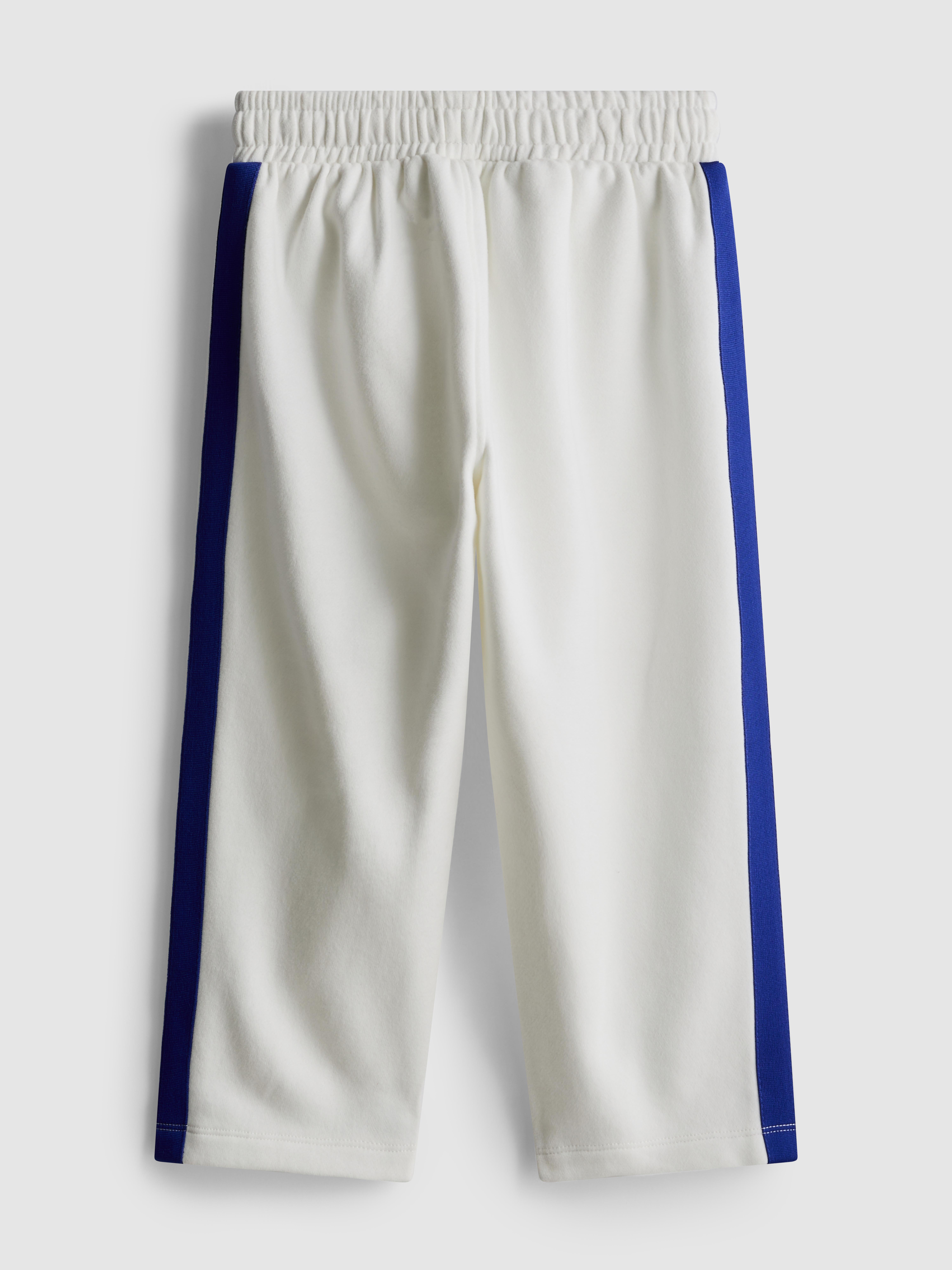 Girls Ivory 1.5-8yrs | Side Stripe Joggers