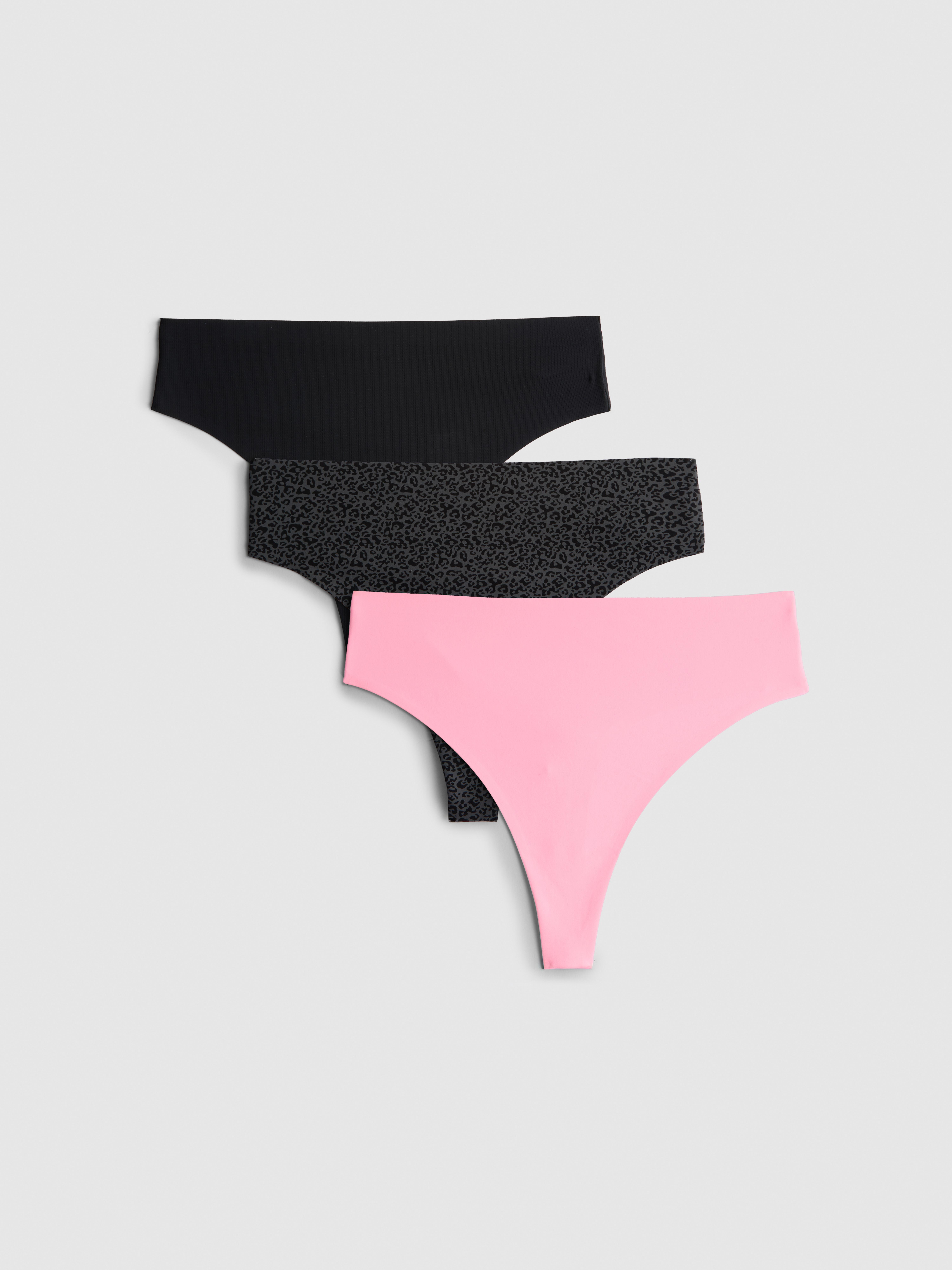 3pk Active Thongs