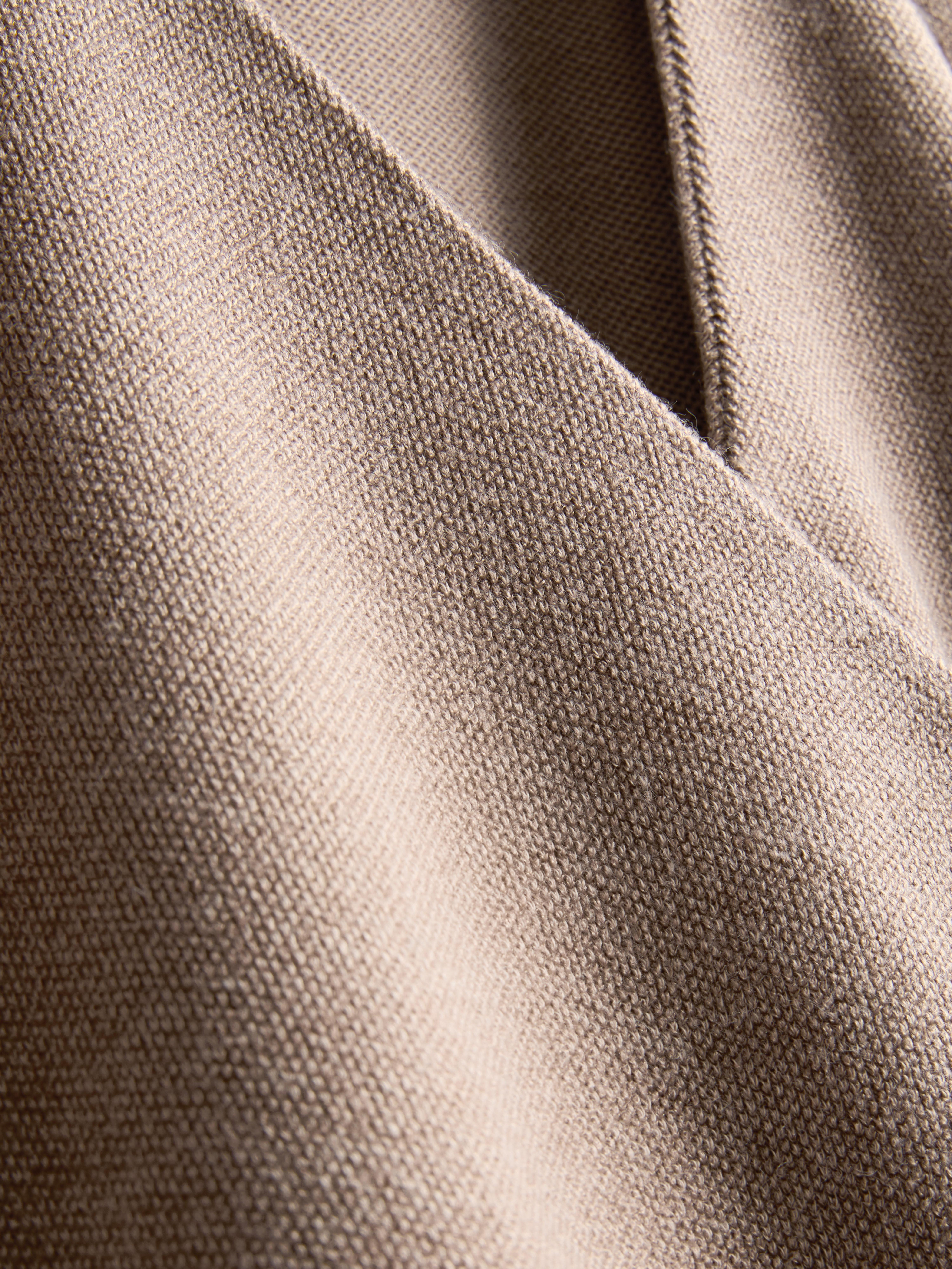 Fitted V-Neck Hardware Top
