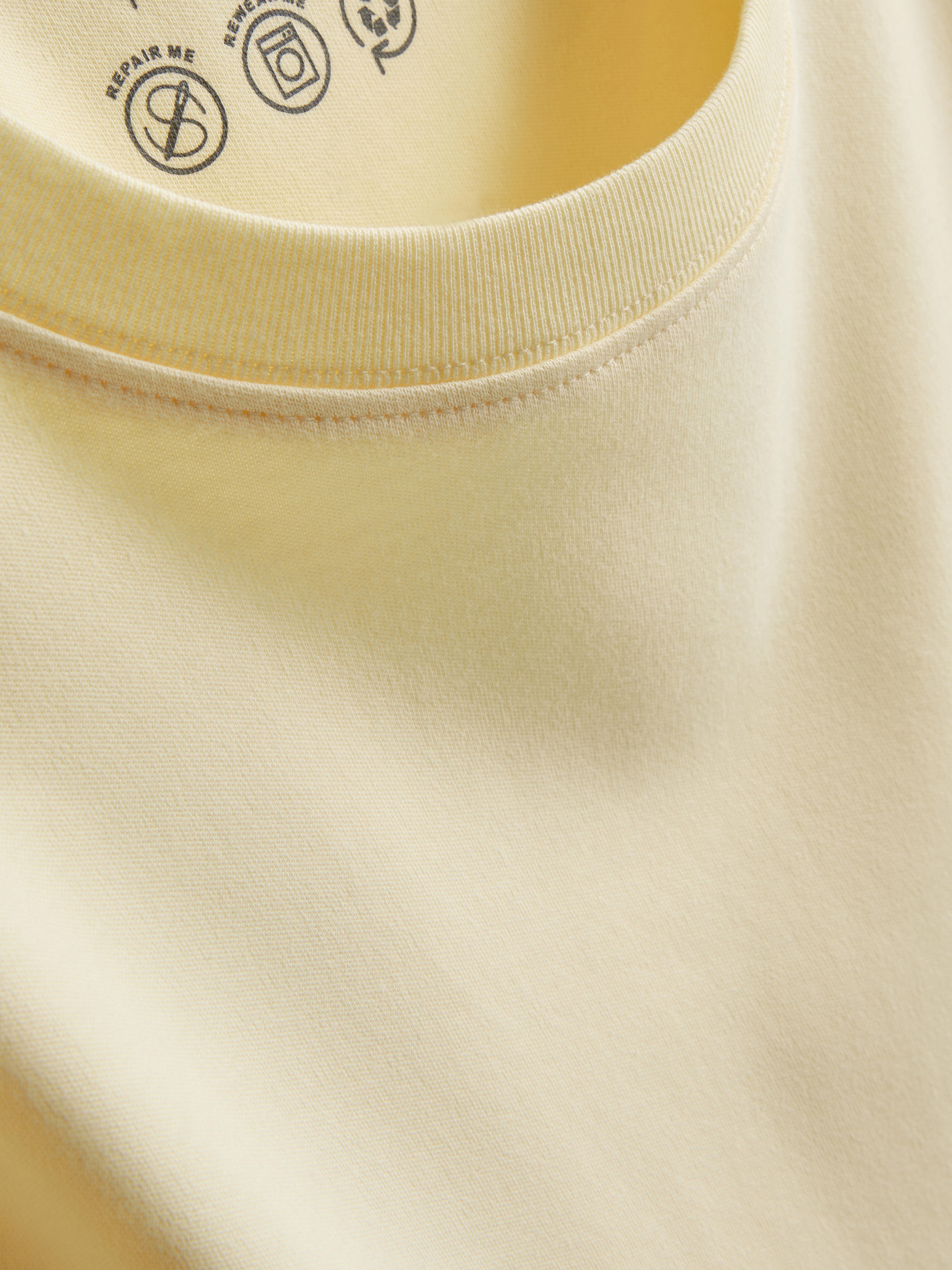Maglietta oversize in cotone basic