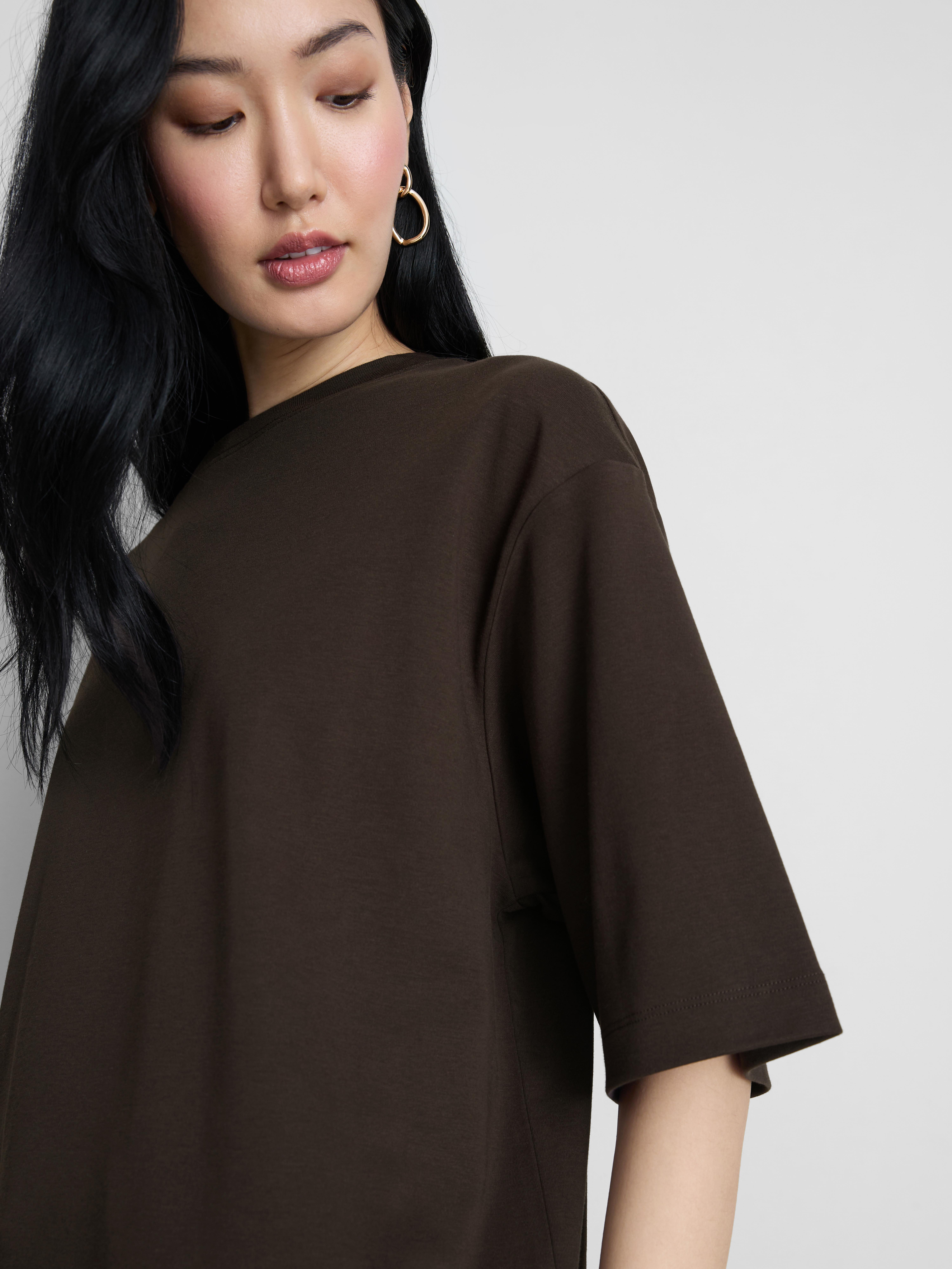 Essential-T-Shirt aus Baumwolle im Oversized-Look