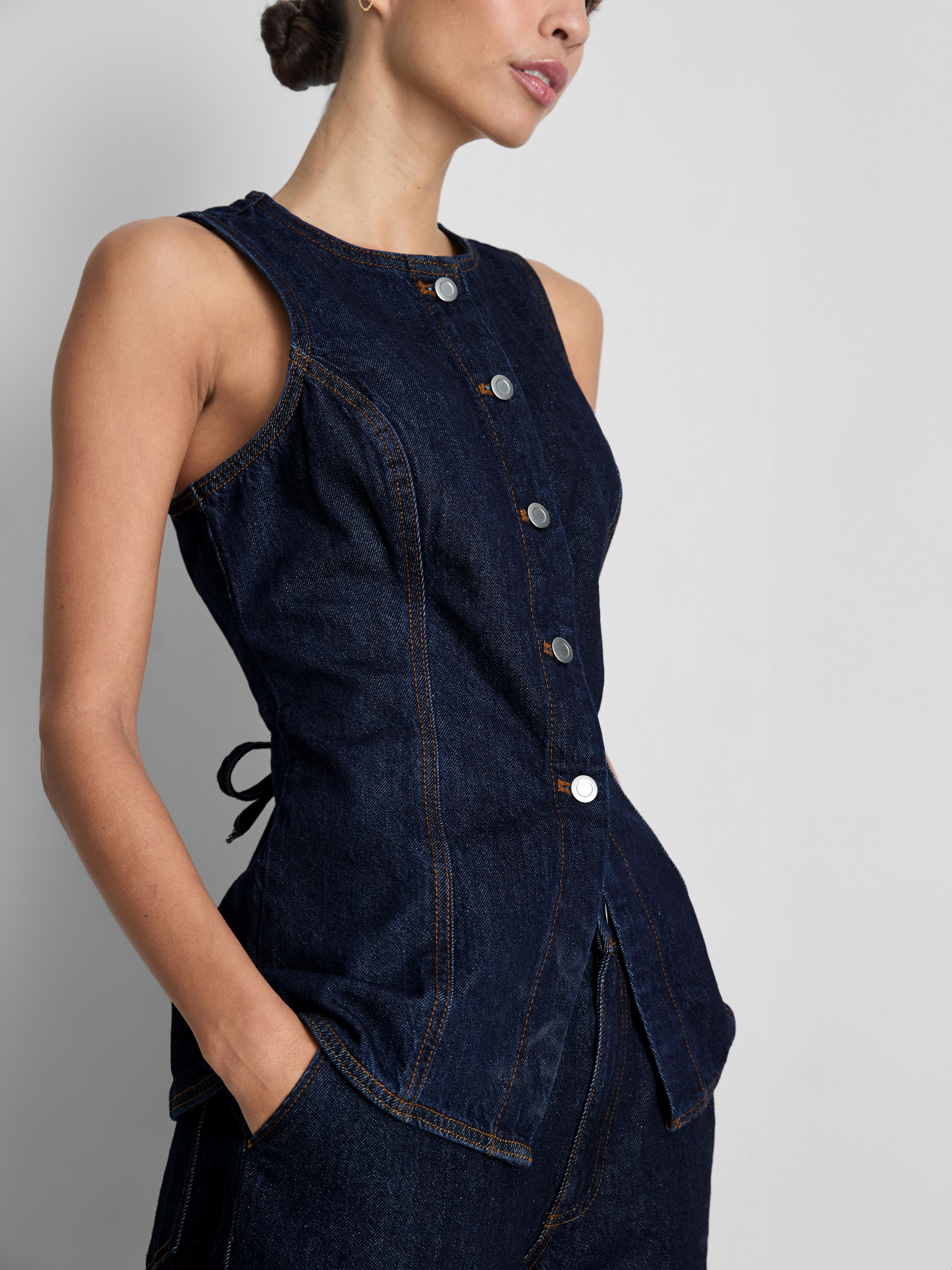 Gilet in denim By Coleen