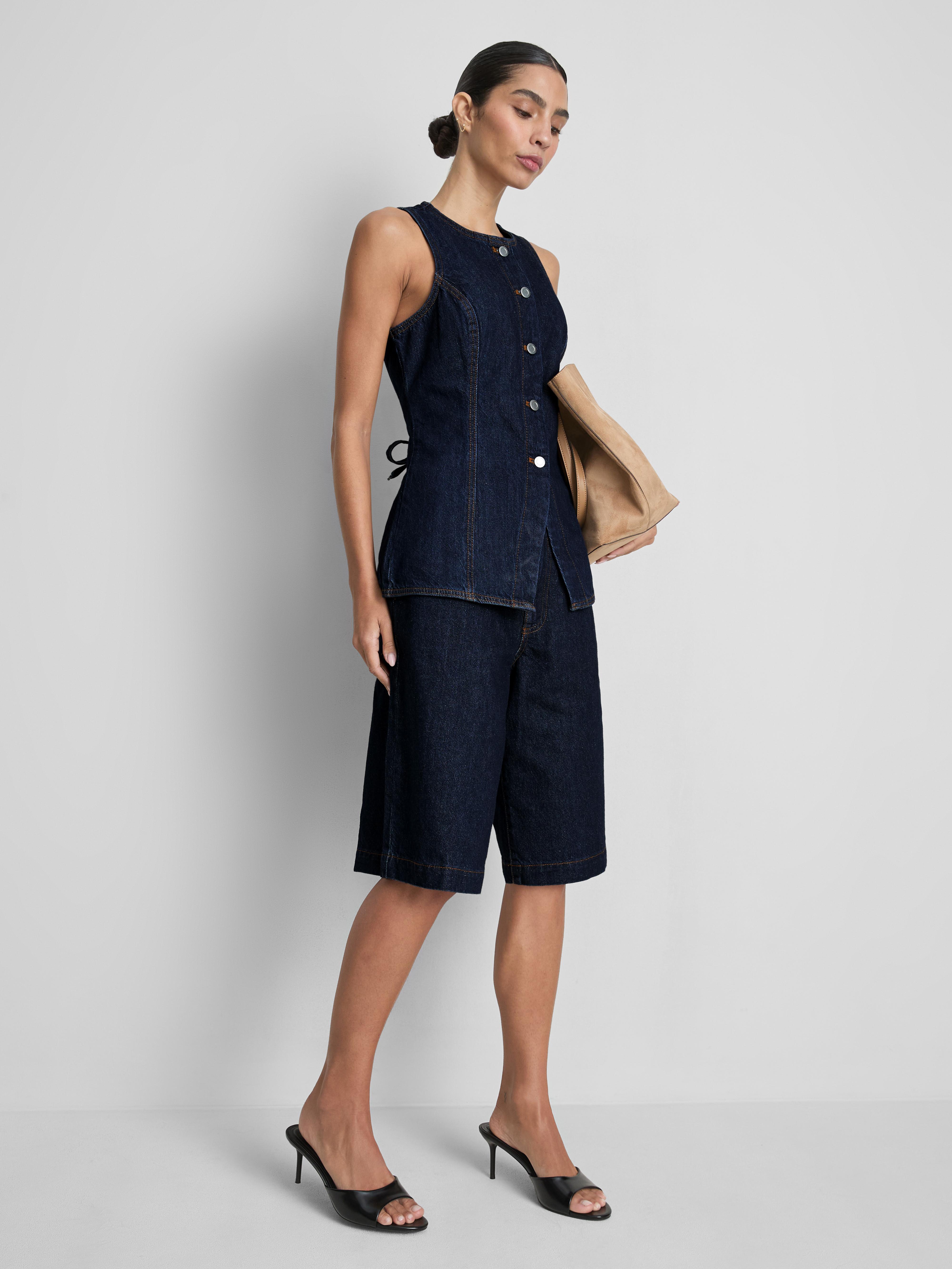Gilet in denim By Coleen
