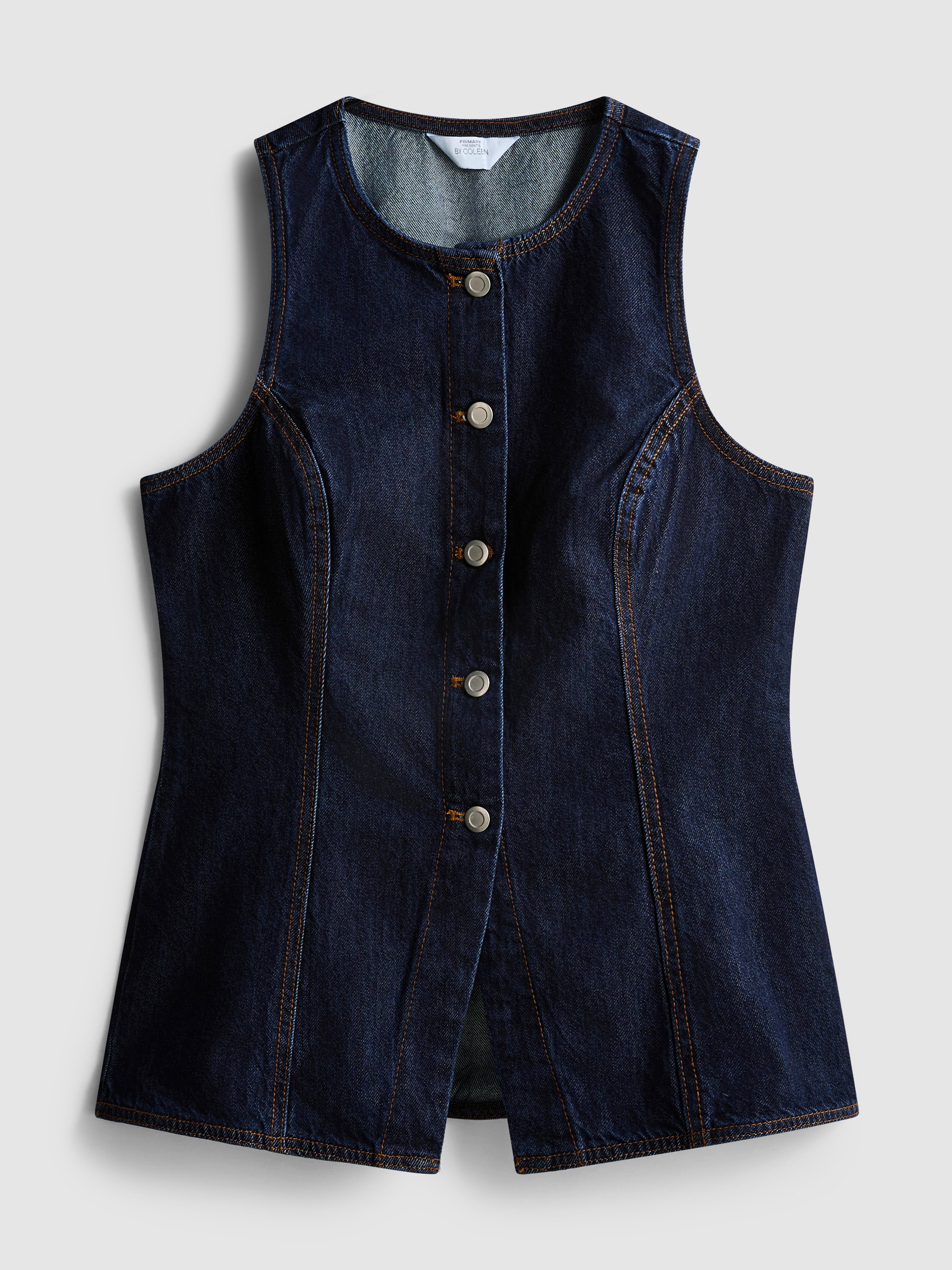 Gilet in denim By Coleen