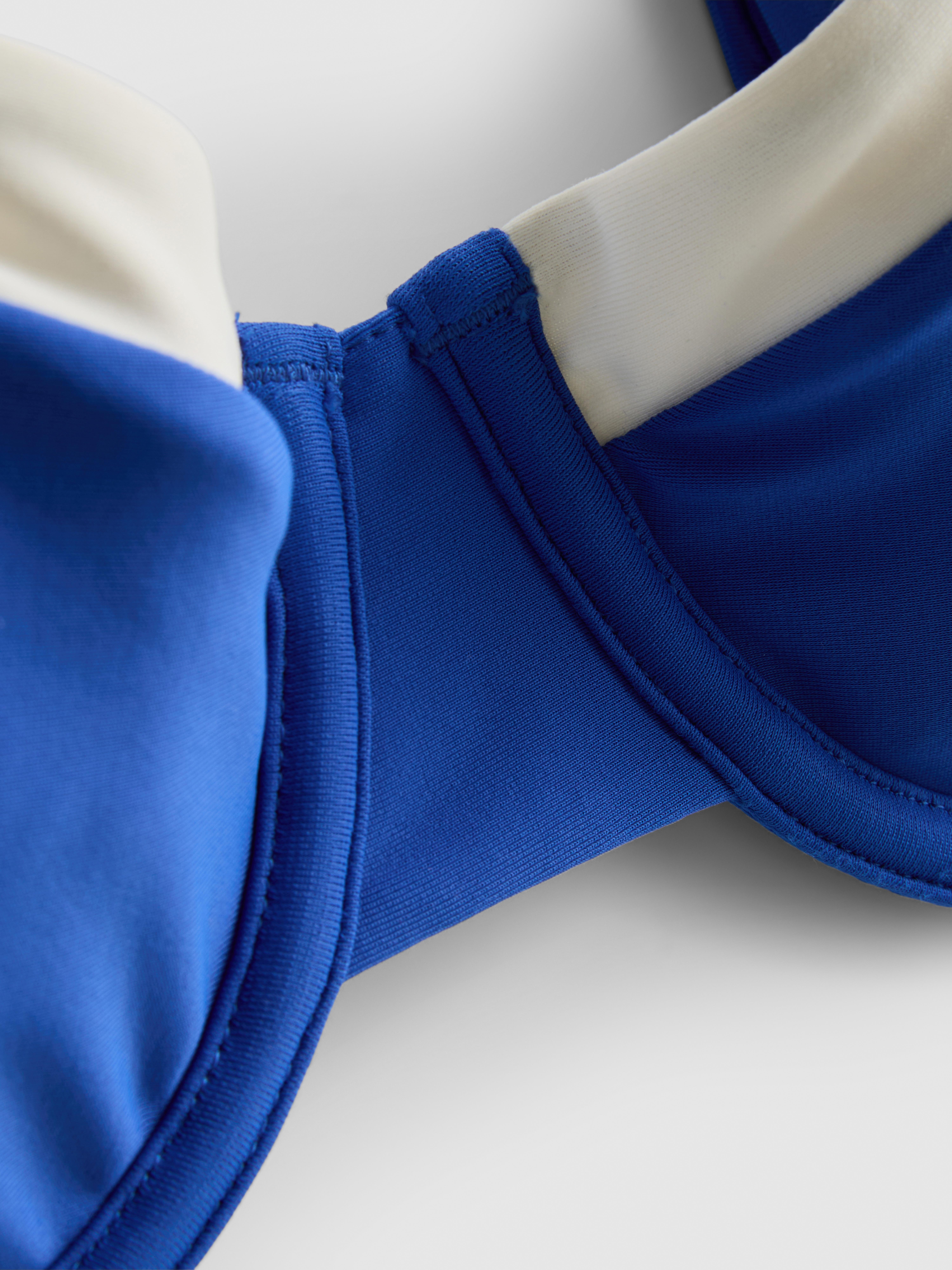 Contrast Sweetheart Underwired Bikini Top