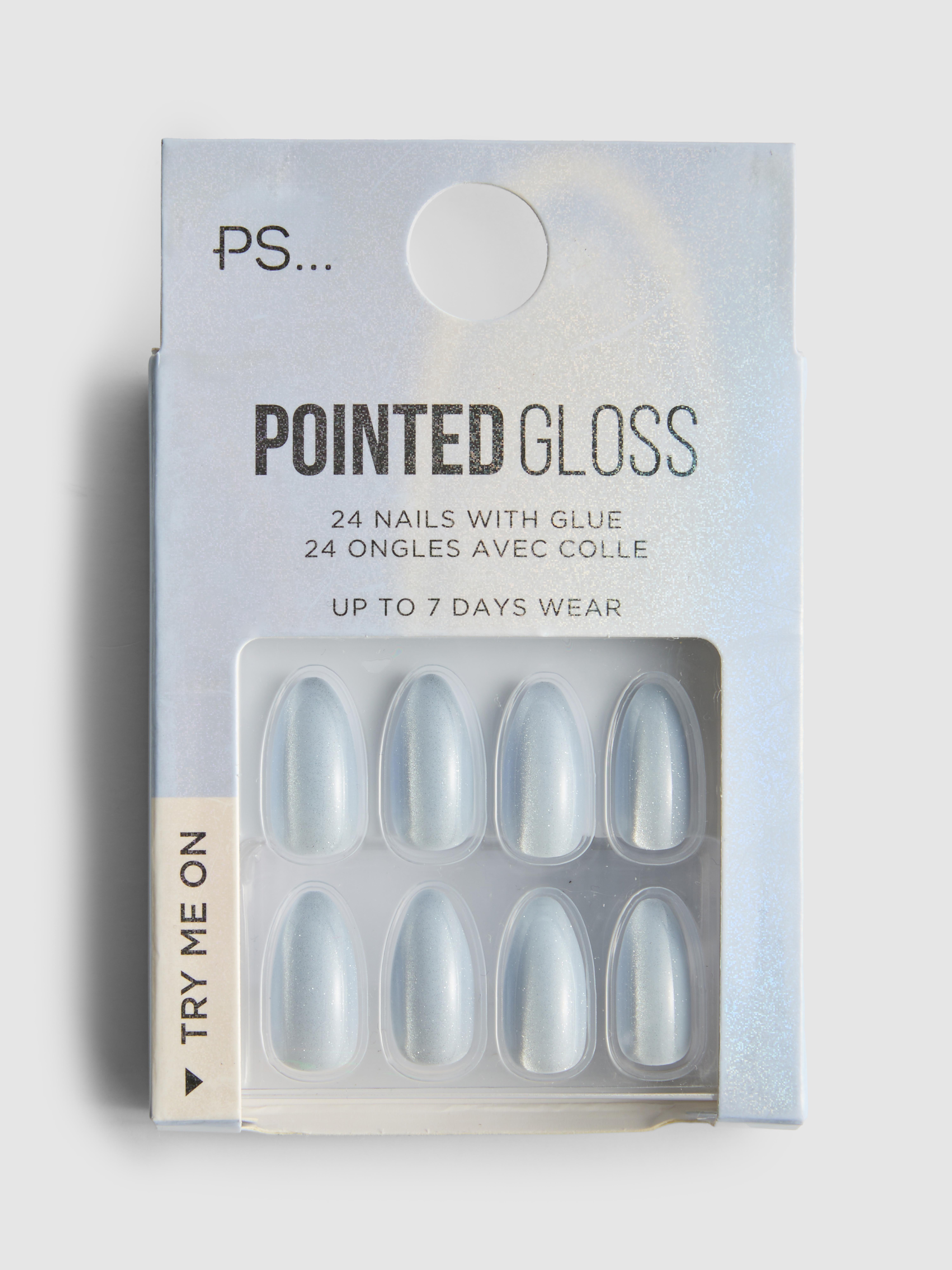 Koničasti sijoči umetni nohti PS...