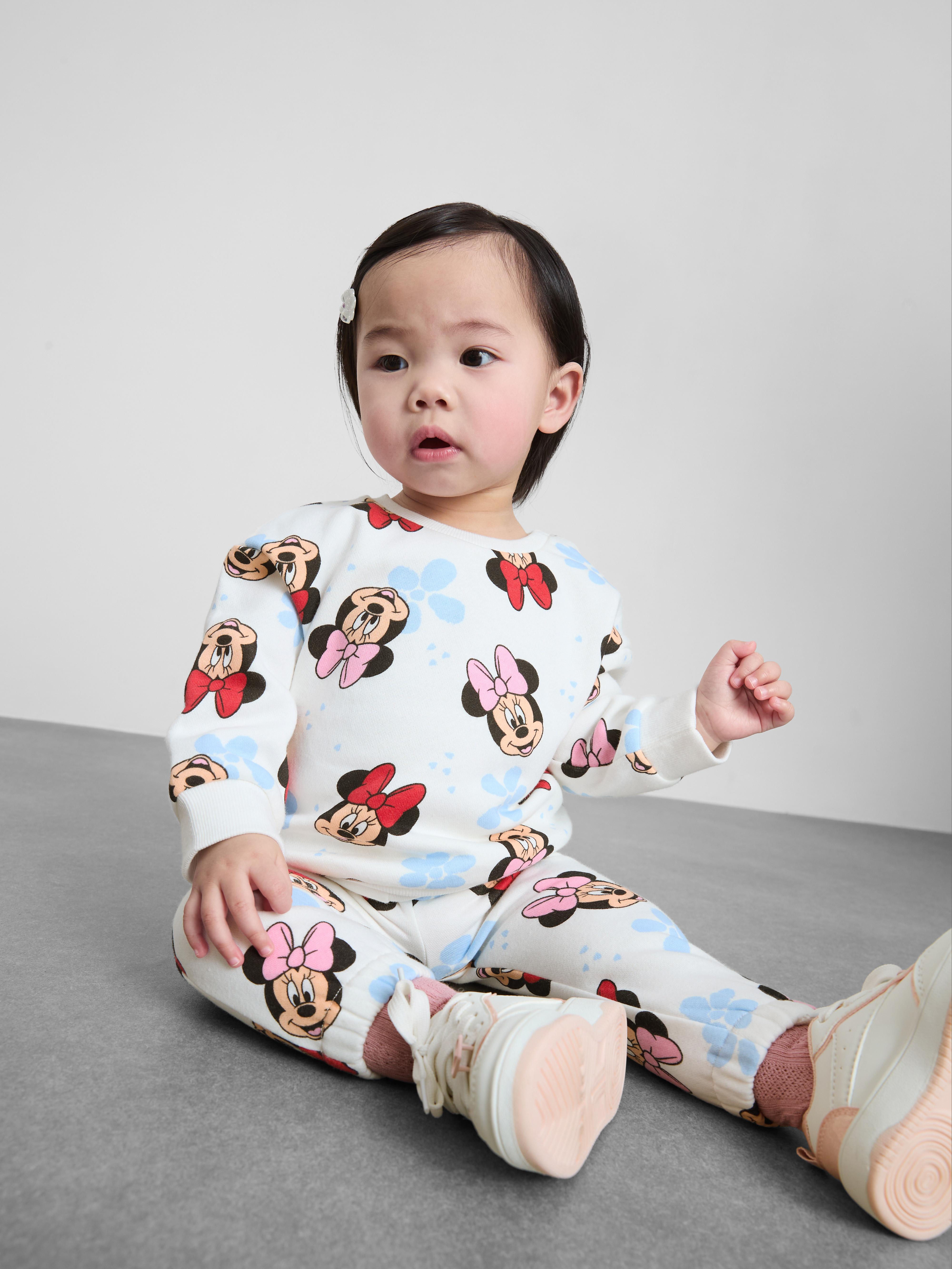 0-36mths | Disney’s Minnie Mouse Cuffed Joggers