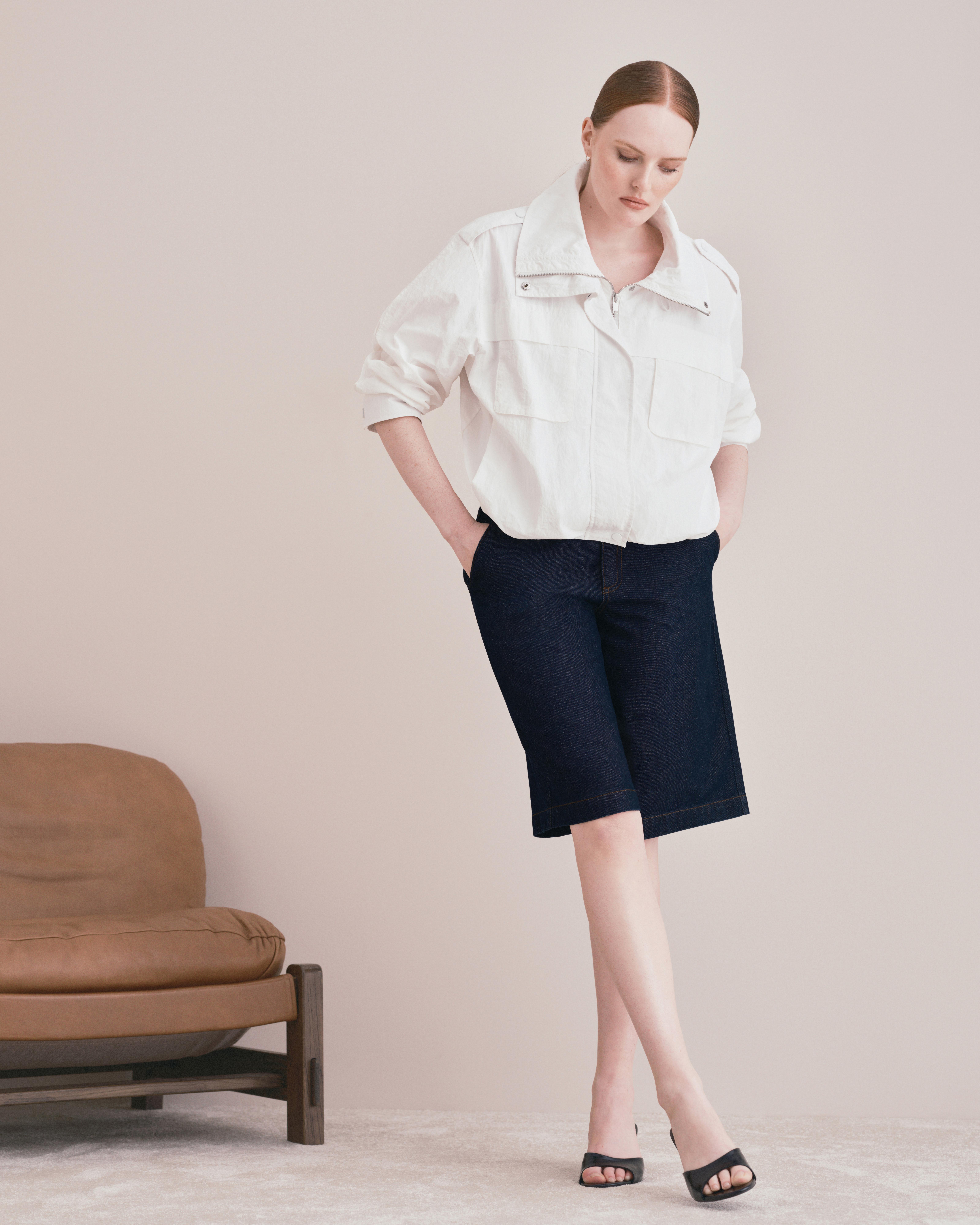 „By Coleen“ Denim-Bermudashorts