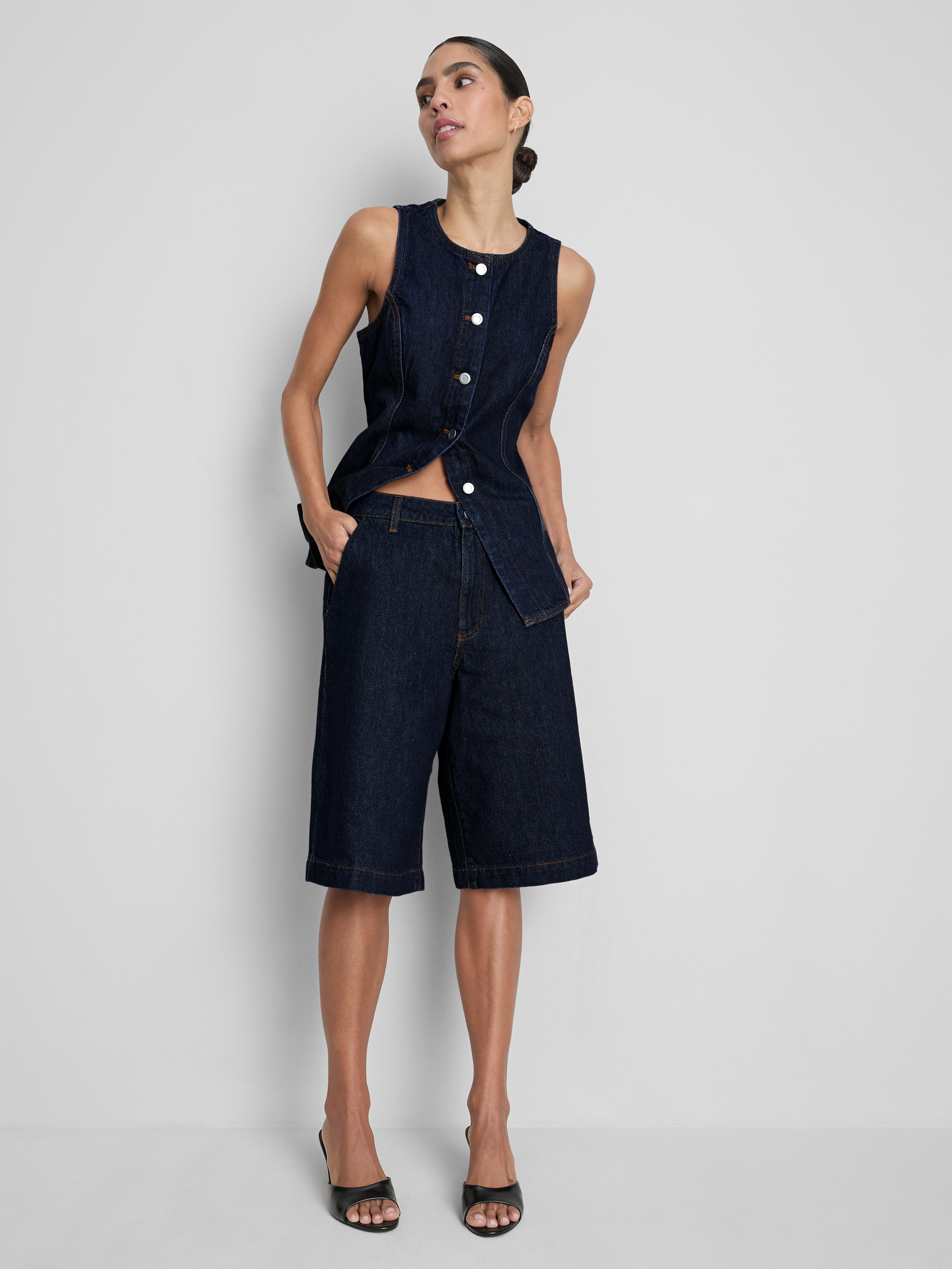 „By Coleen“ Denim-Bermudashorts