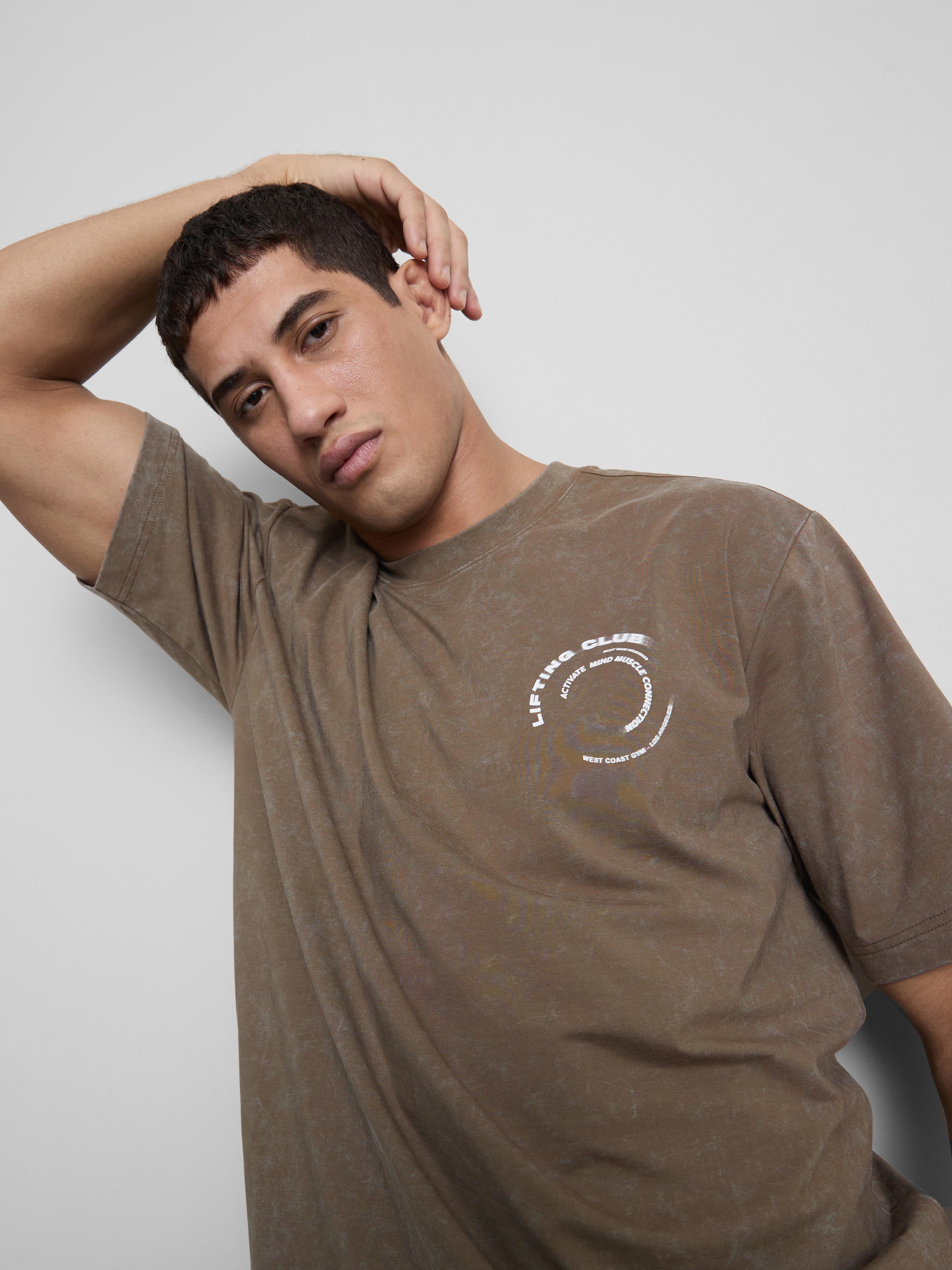 Active Short Sleeved Washed T-Shirt