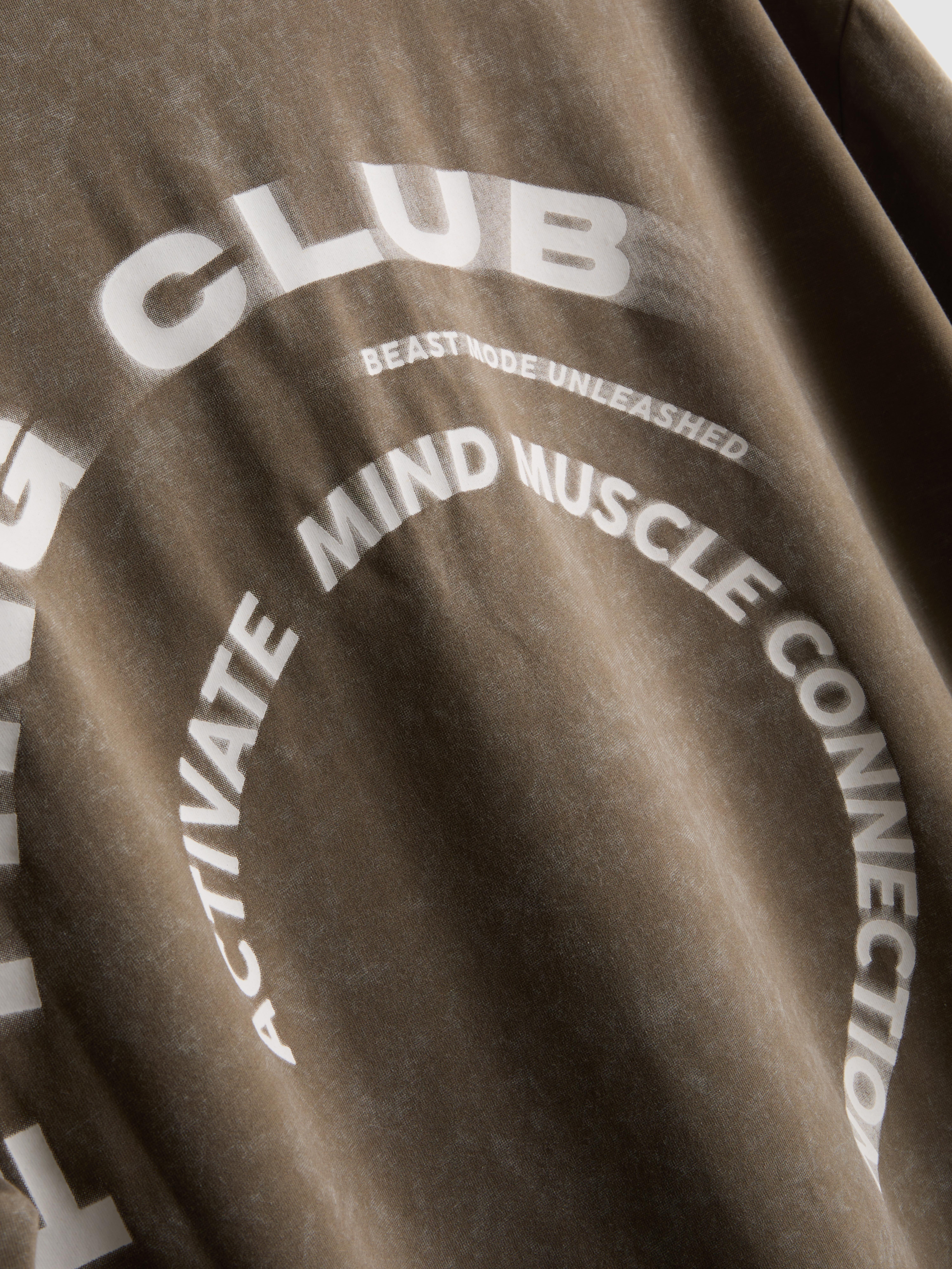 Active Short Sleeved Washed T-Shirt