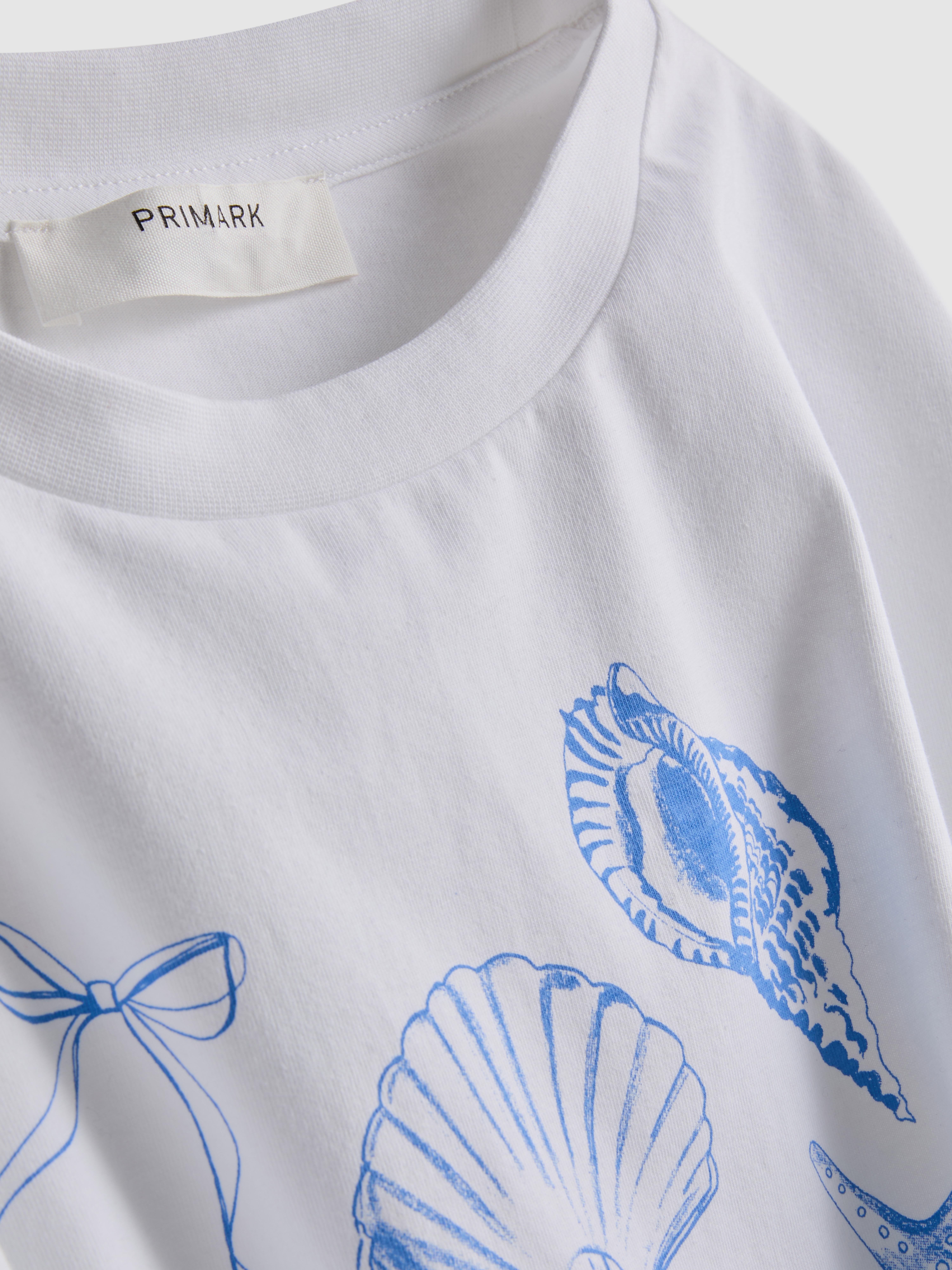 Cotton Shell Graphic Tee