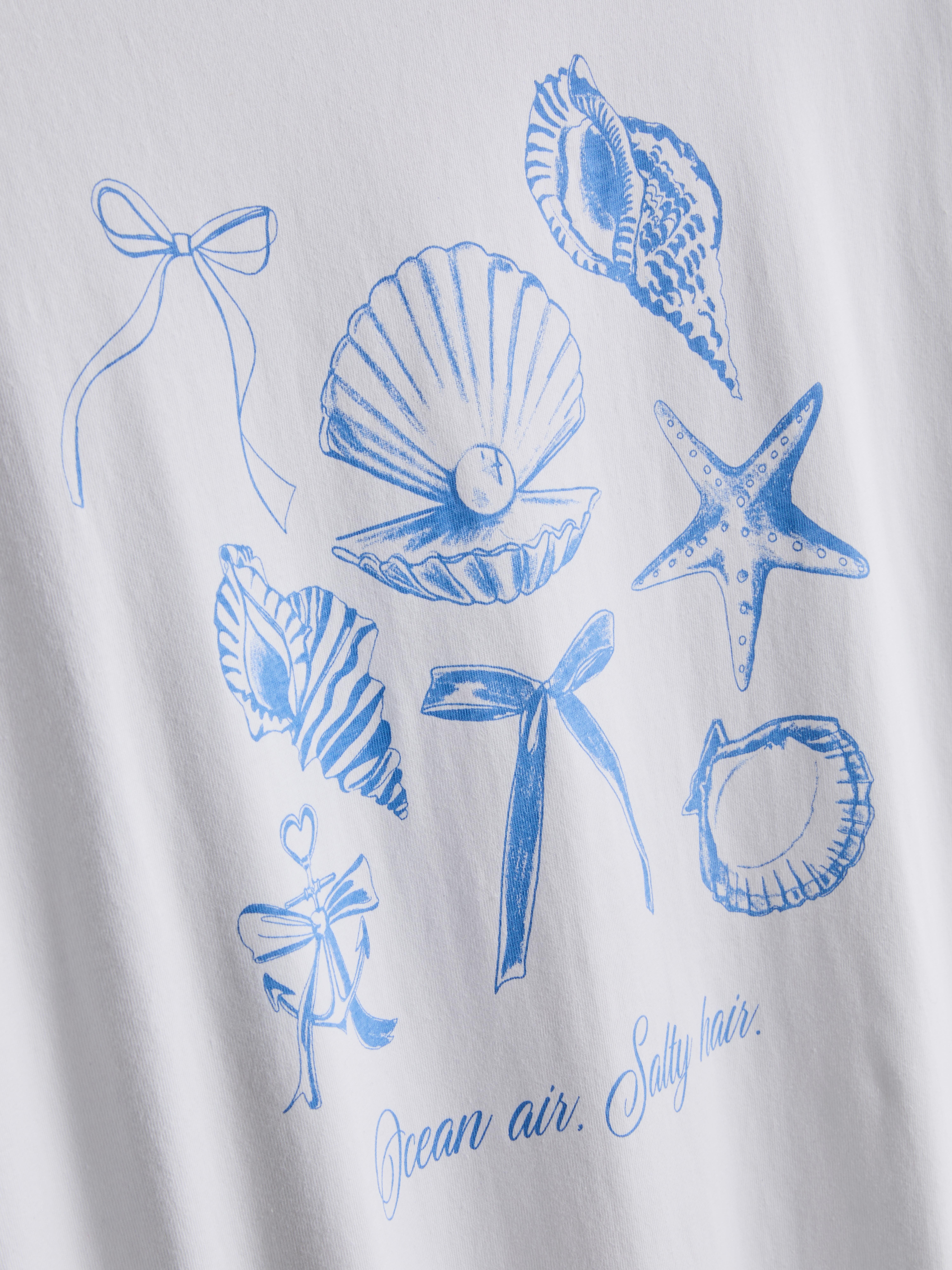 Cotton Shell Graphic Tee