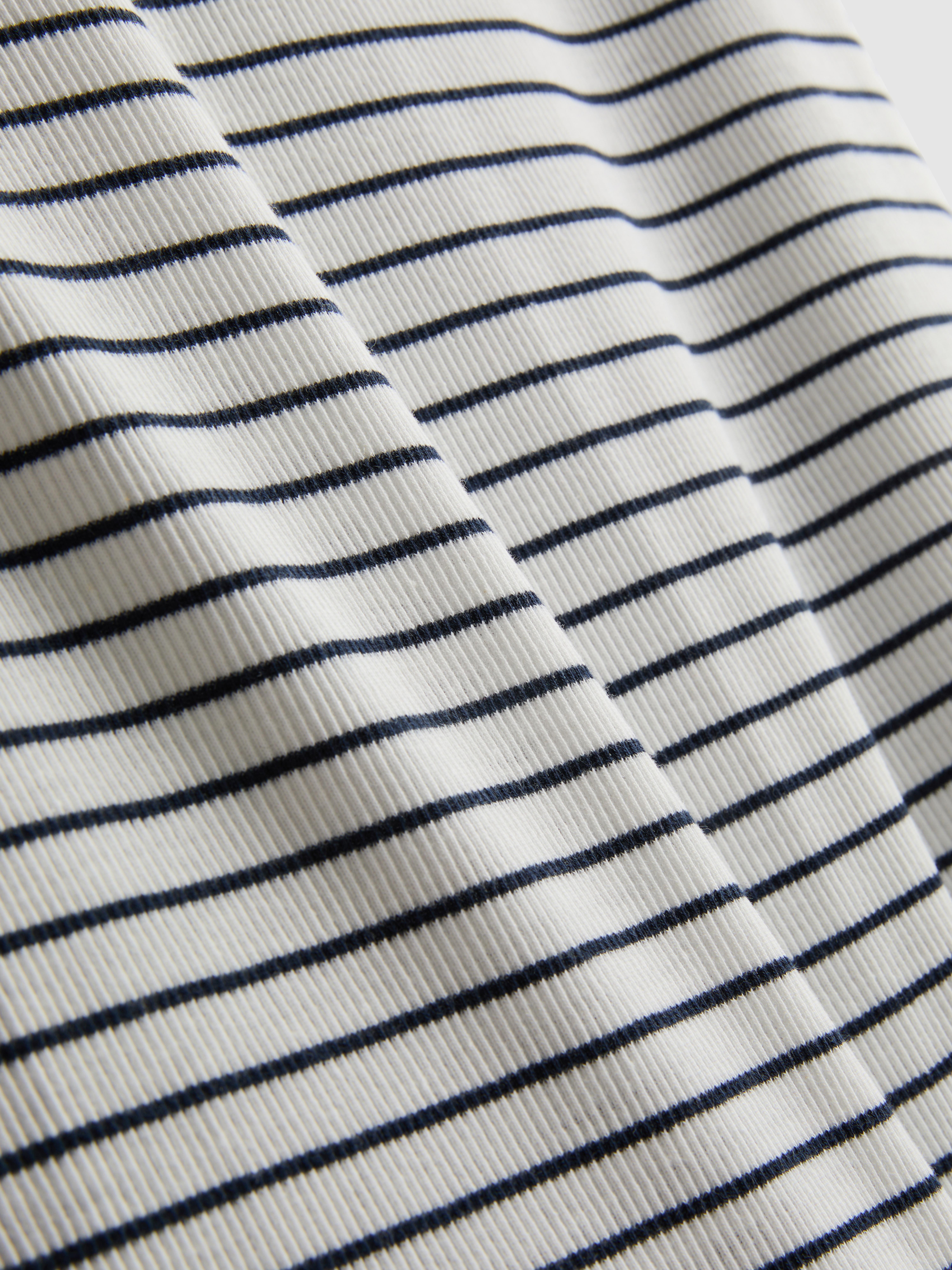 Ribbed Striped Tank Top