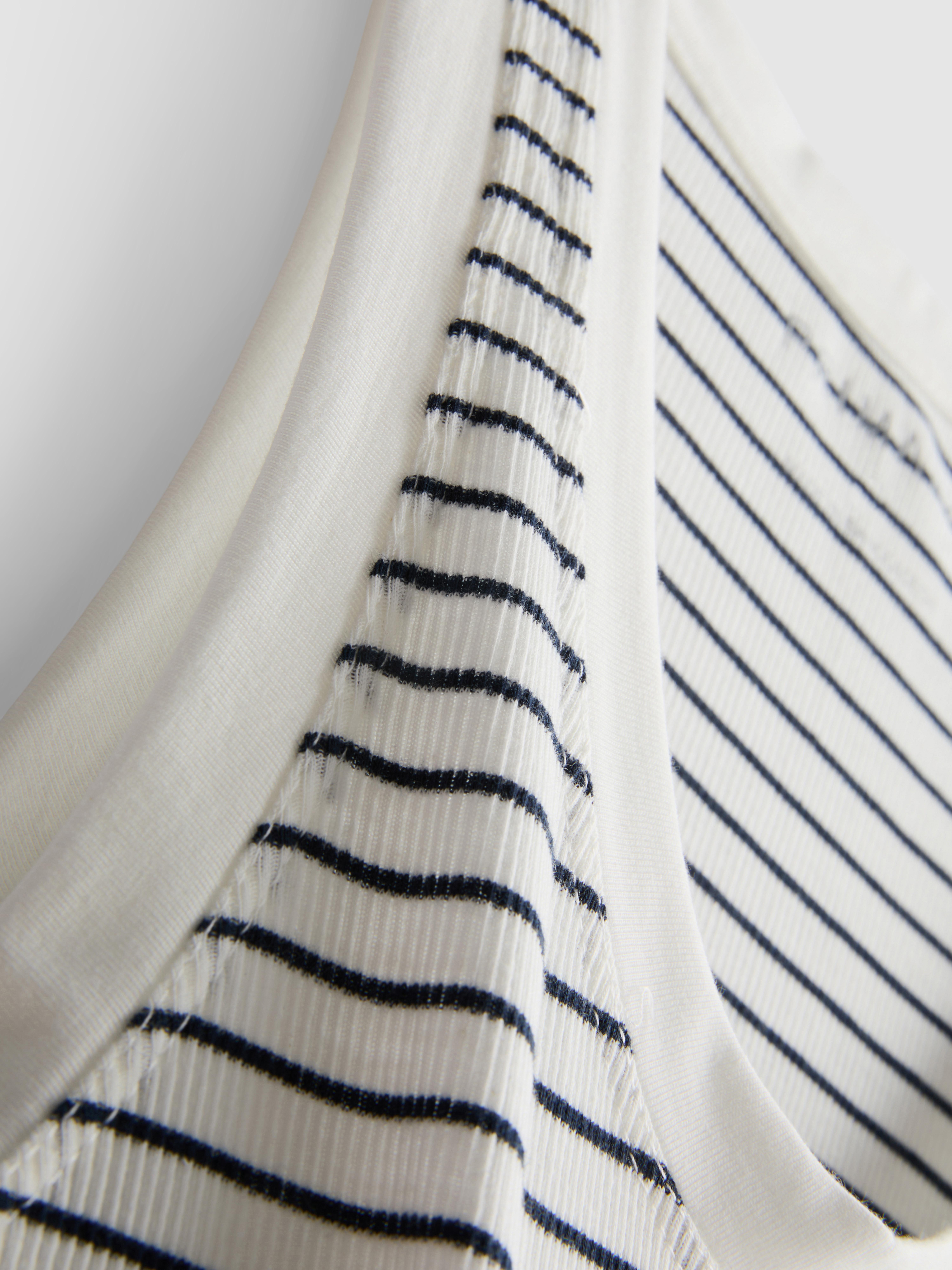 Ribbed Striped Tank Top
