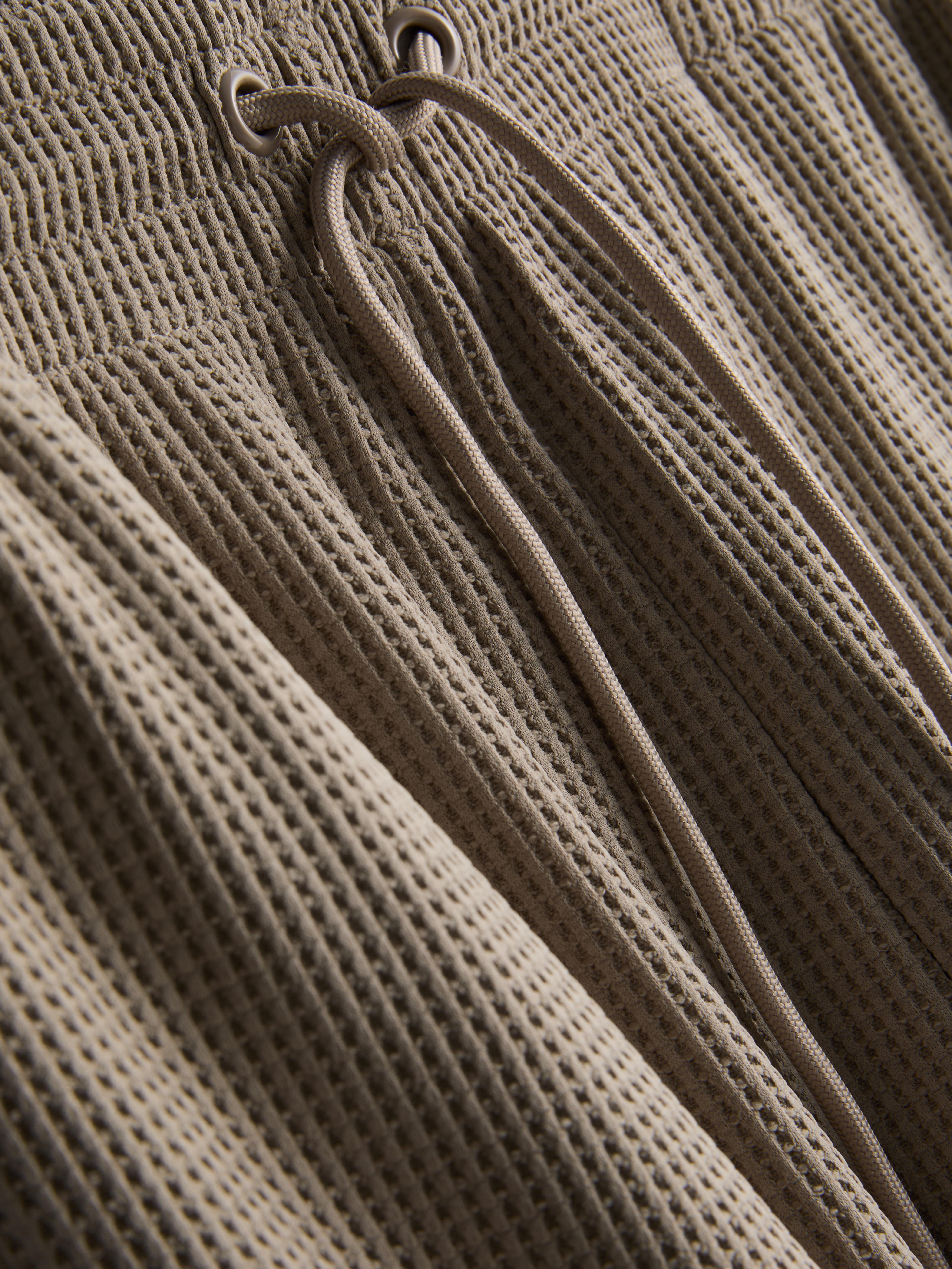 Active Waffle-Textured Cuffed Joggers