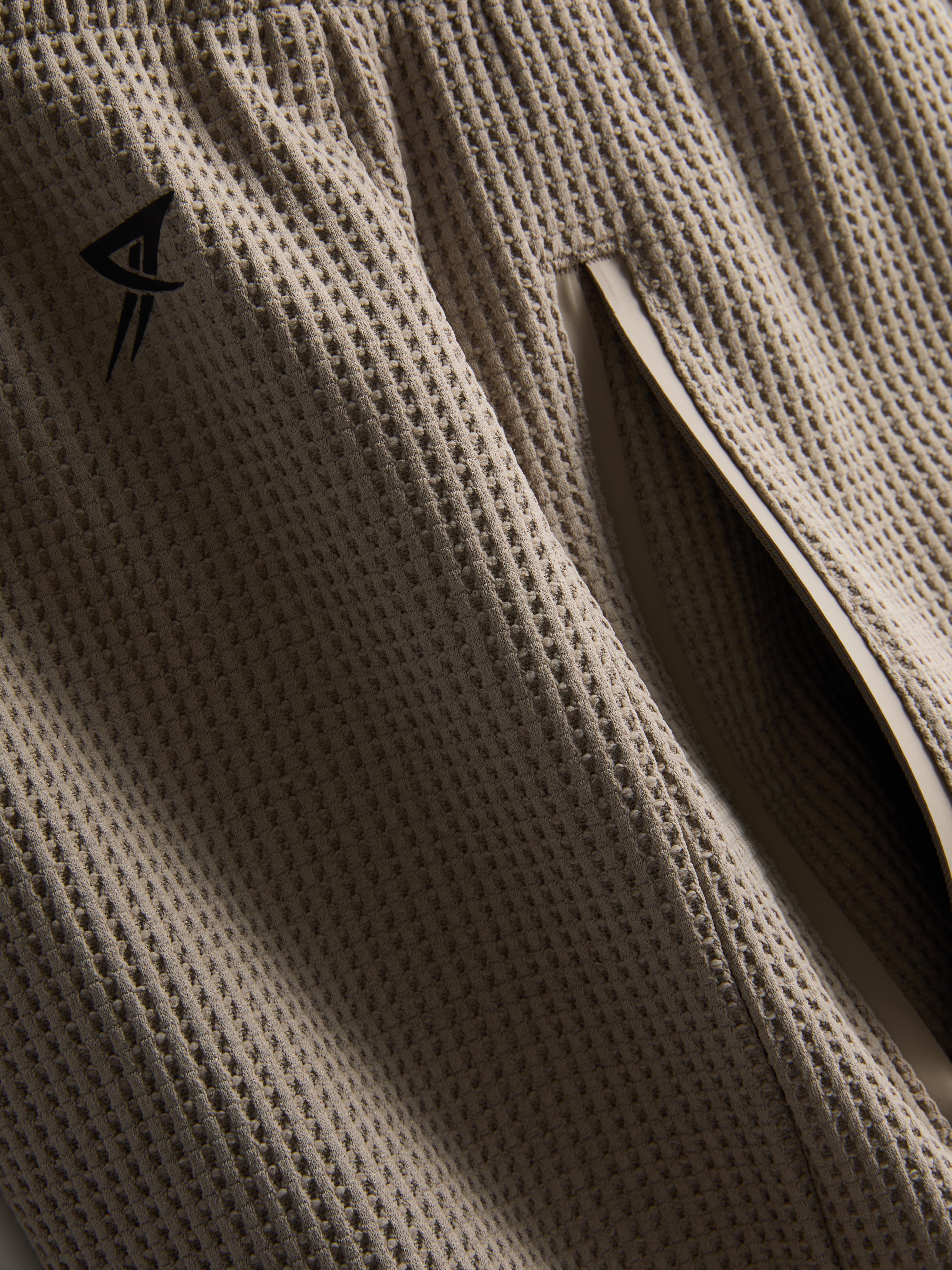 Active Waffle-Textured Cuffed Joggers