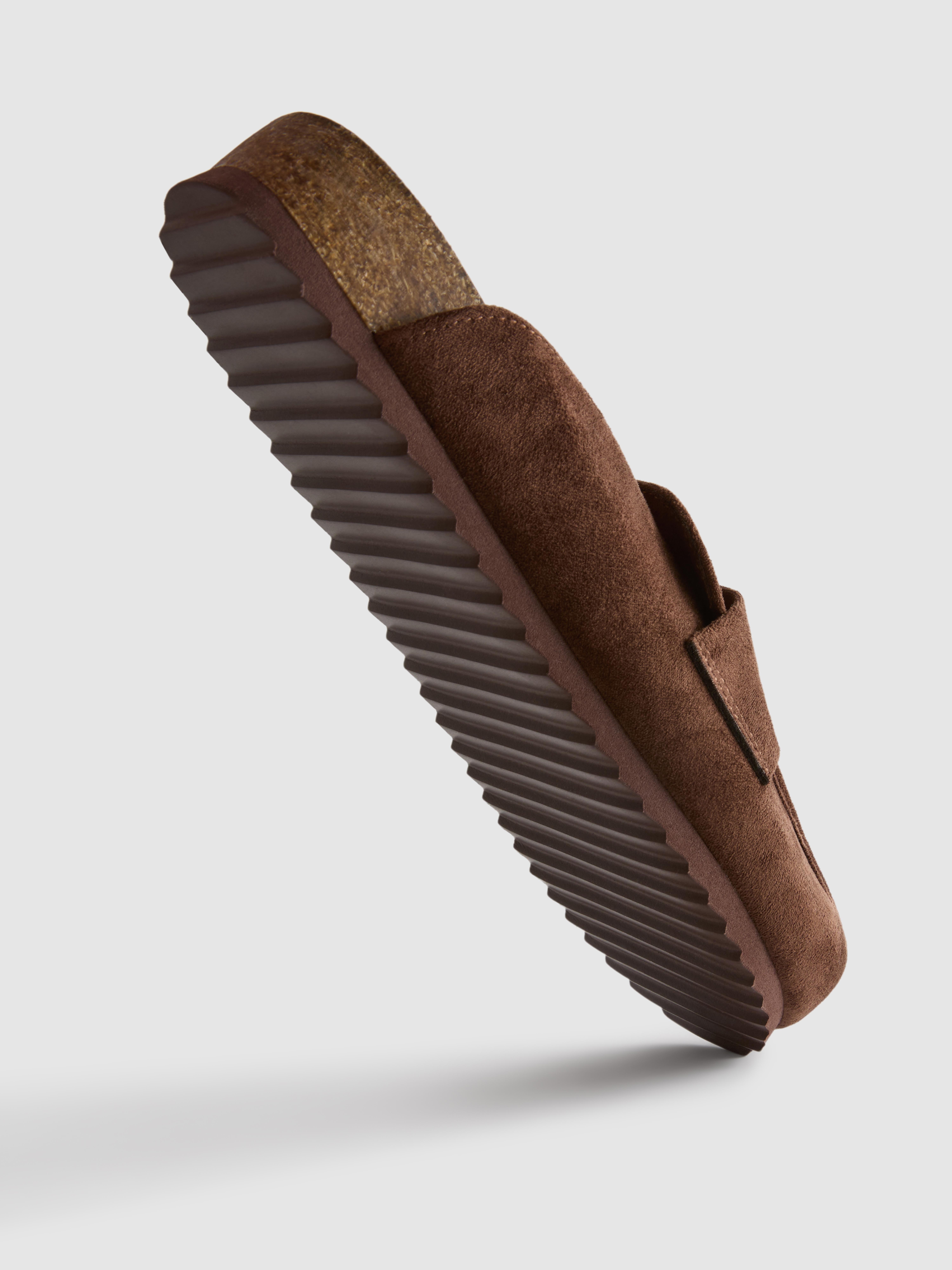 Women's Chocolate Loafer Clog Sandals