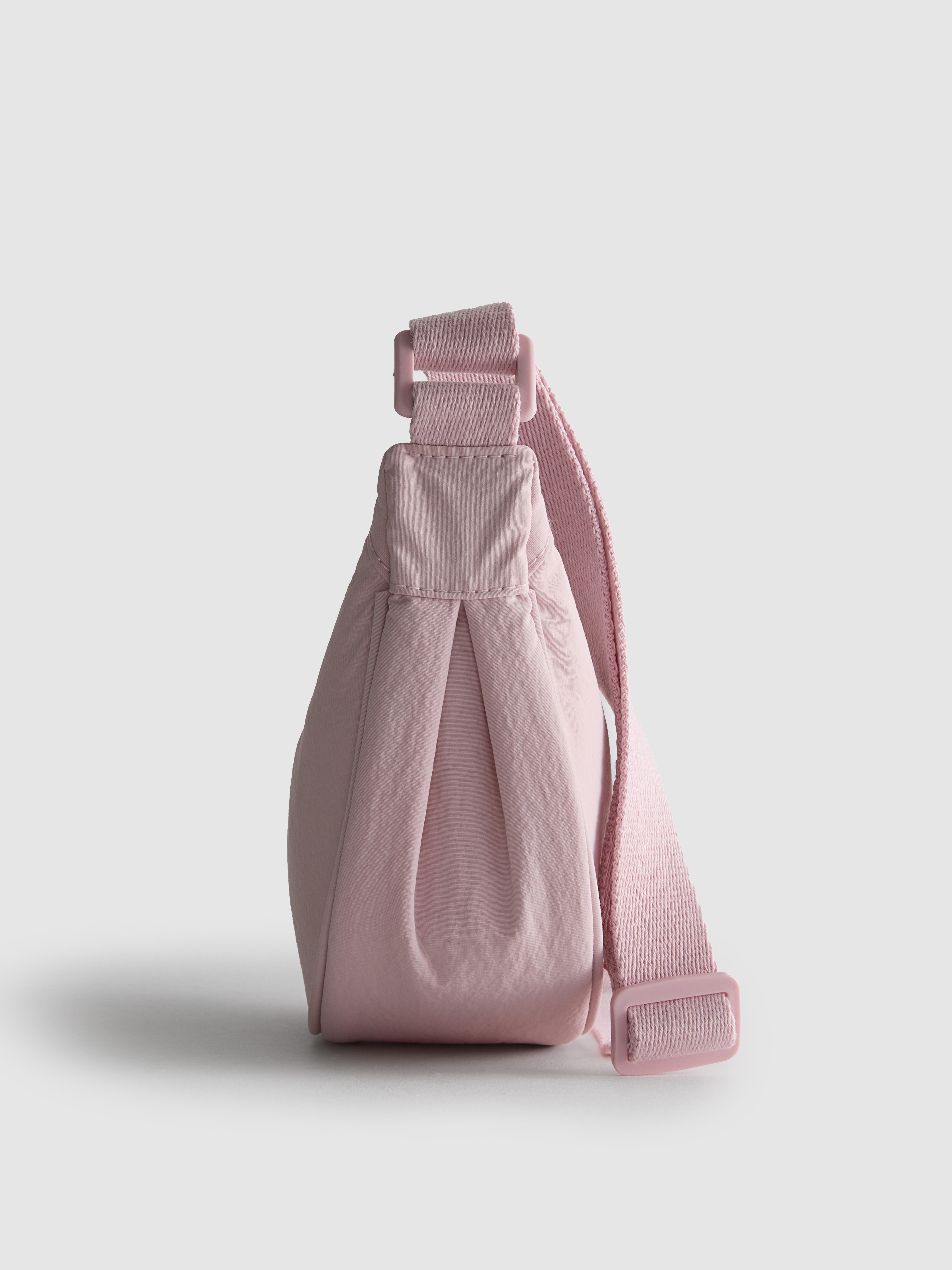 Girls Pink Saddle Crossbody Bag