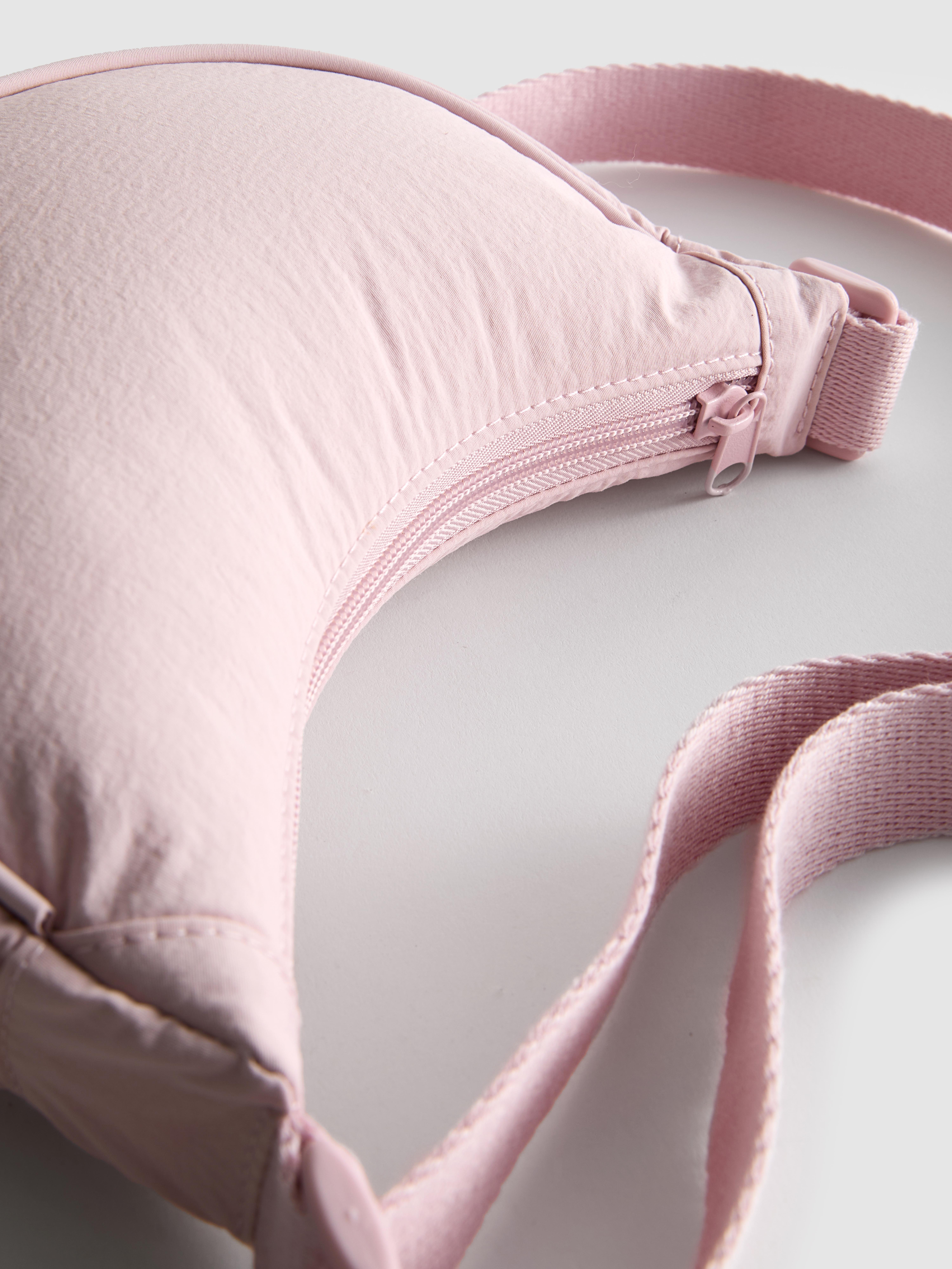 Girls Pink Saddle Crossbody Bag