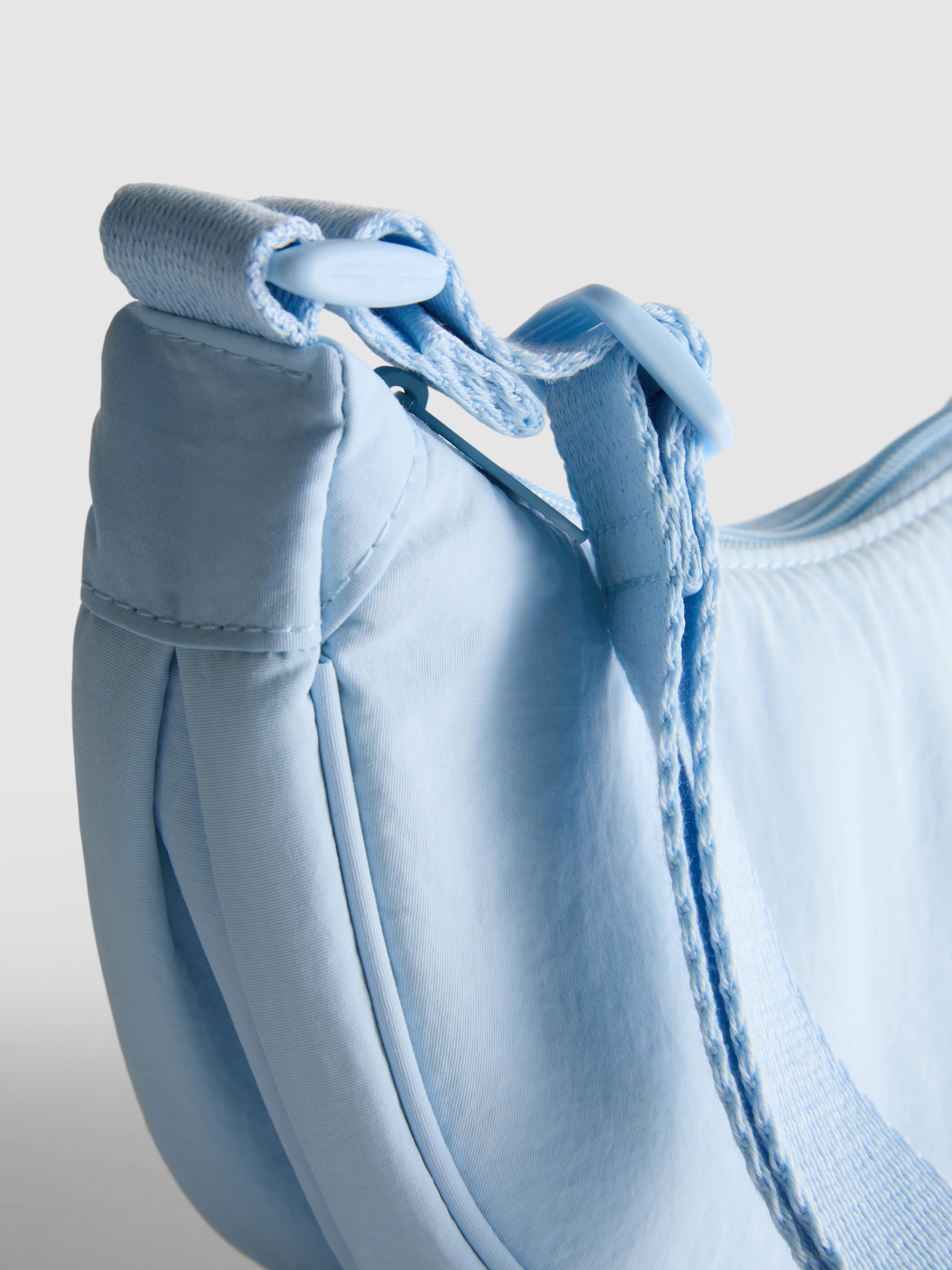 Girls Blue Saddle Crossbody Bag