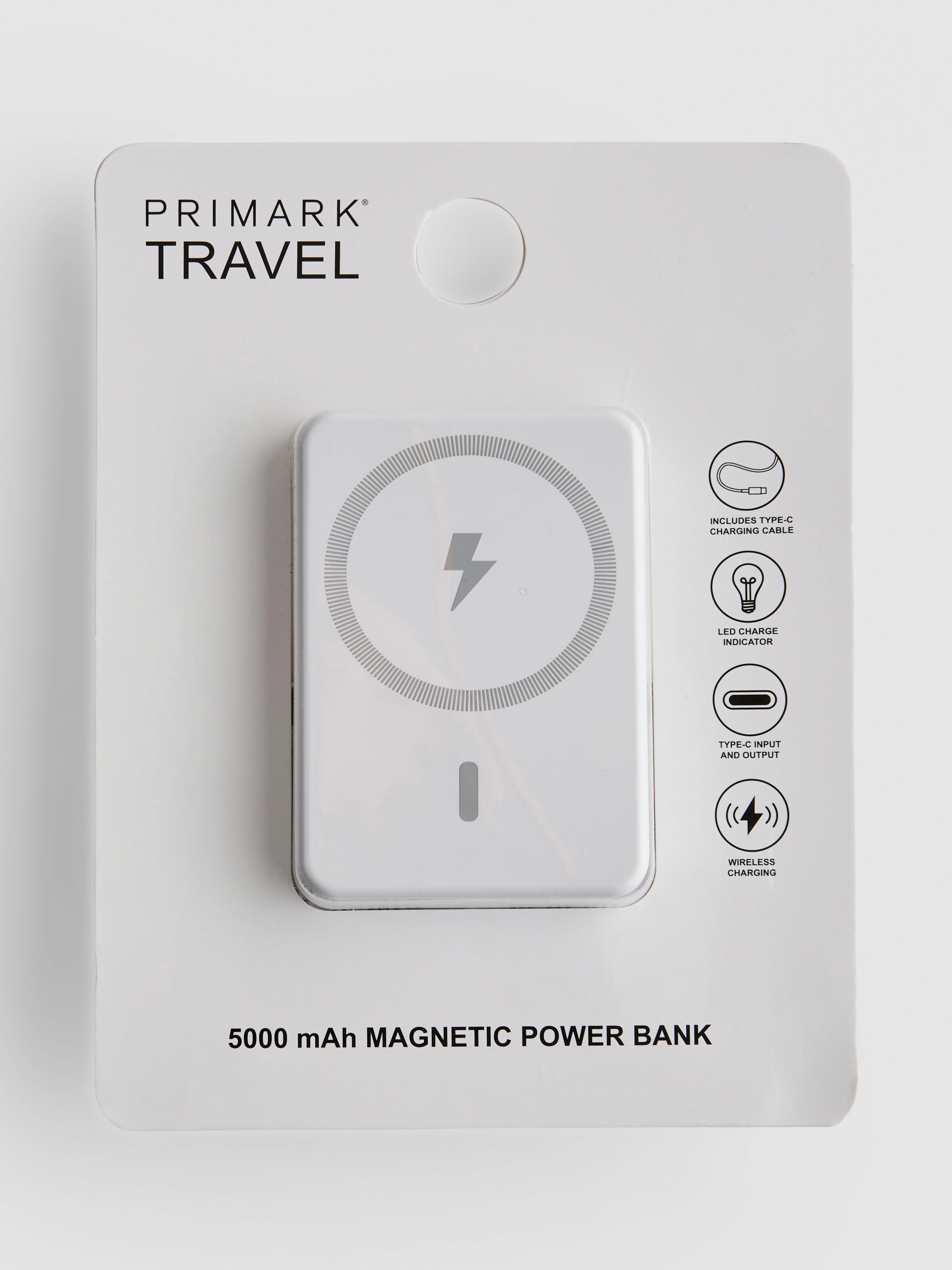 Magnetische Powerbank, 5000 mAh