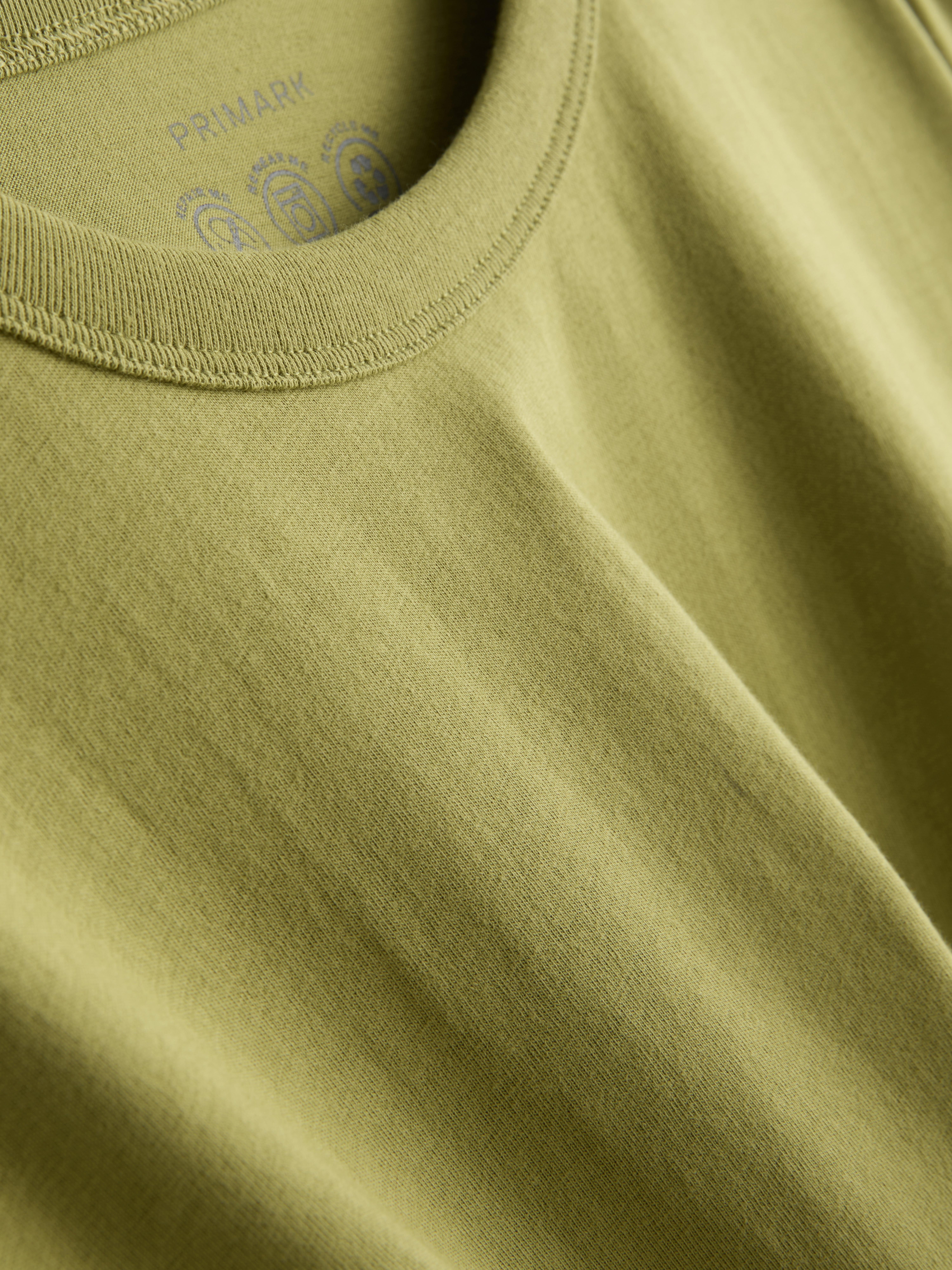 Boxy Crew Neck Cotton Tee