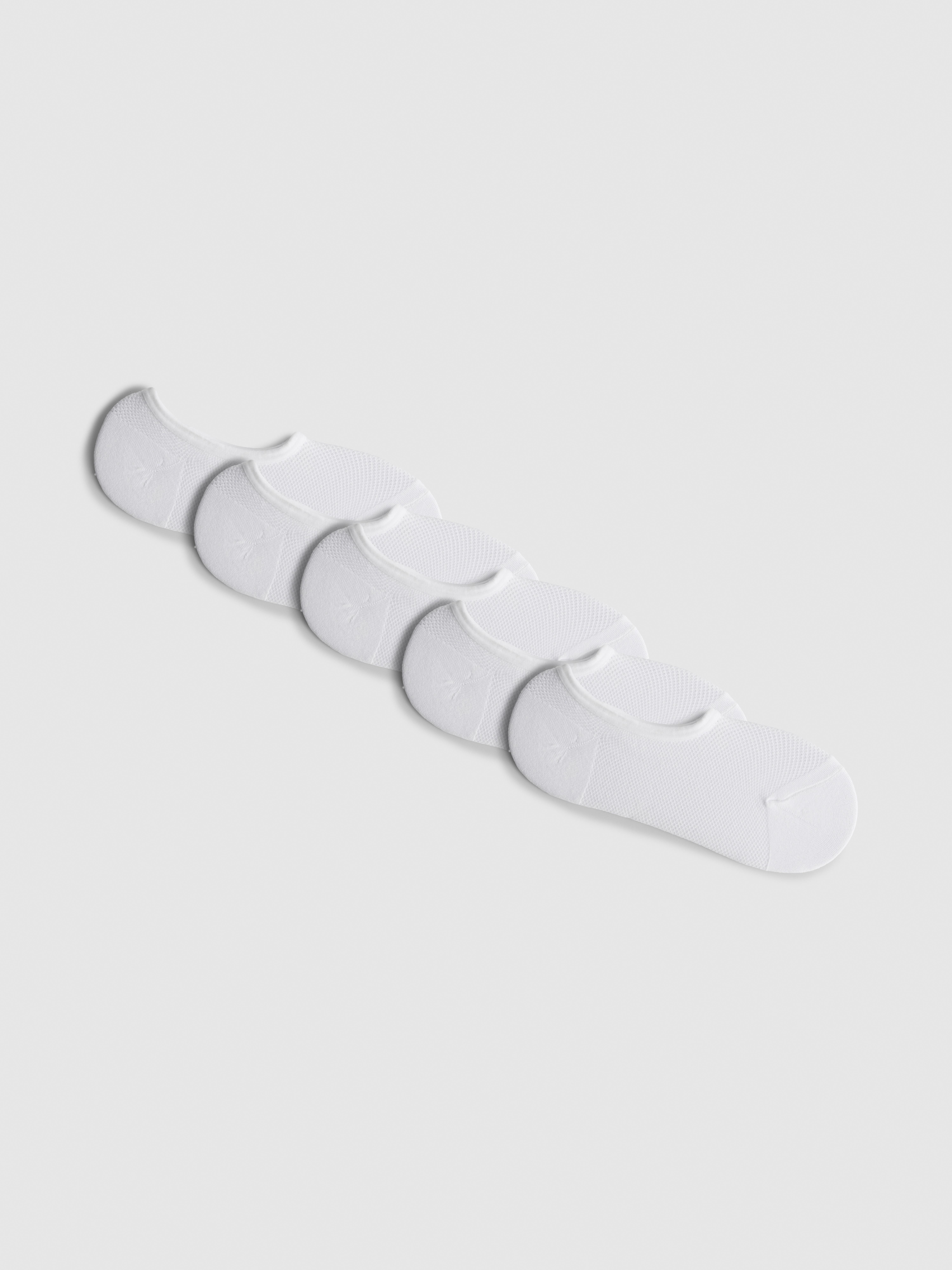 5pk Mesh Invisible Socks