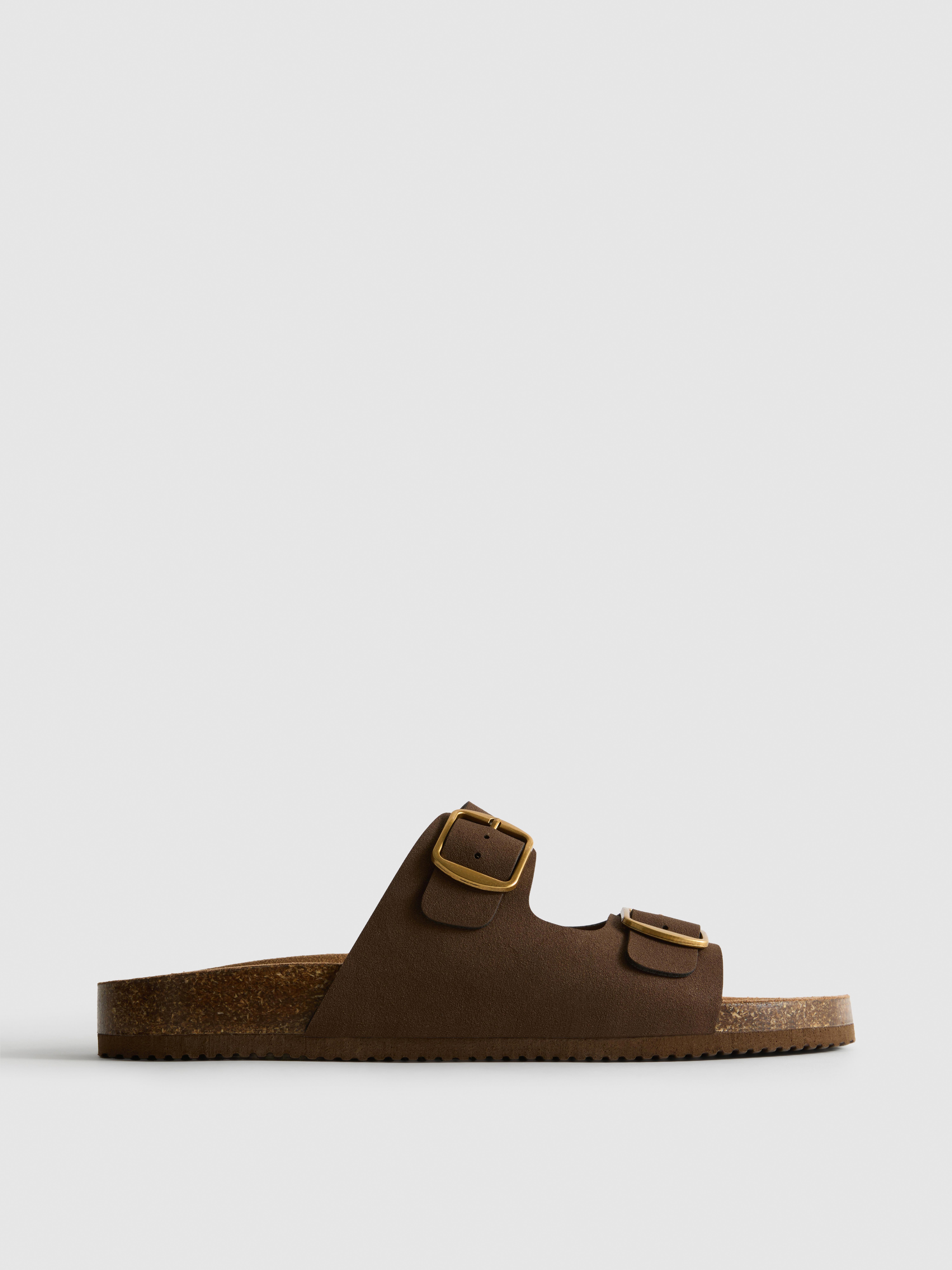 Sandalen mit Doppelschnallenriemen