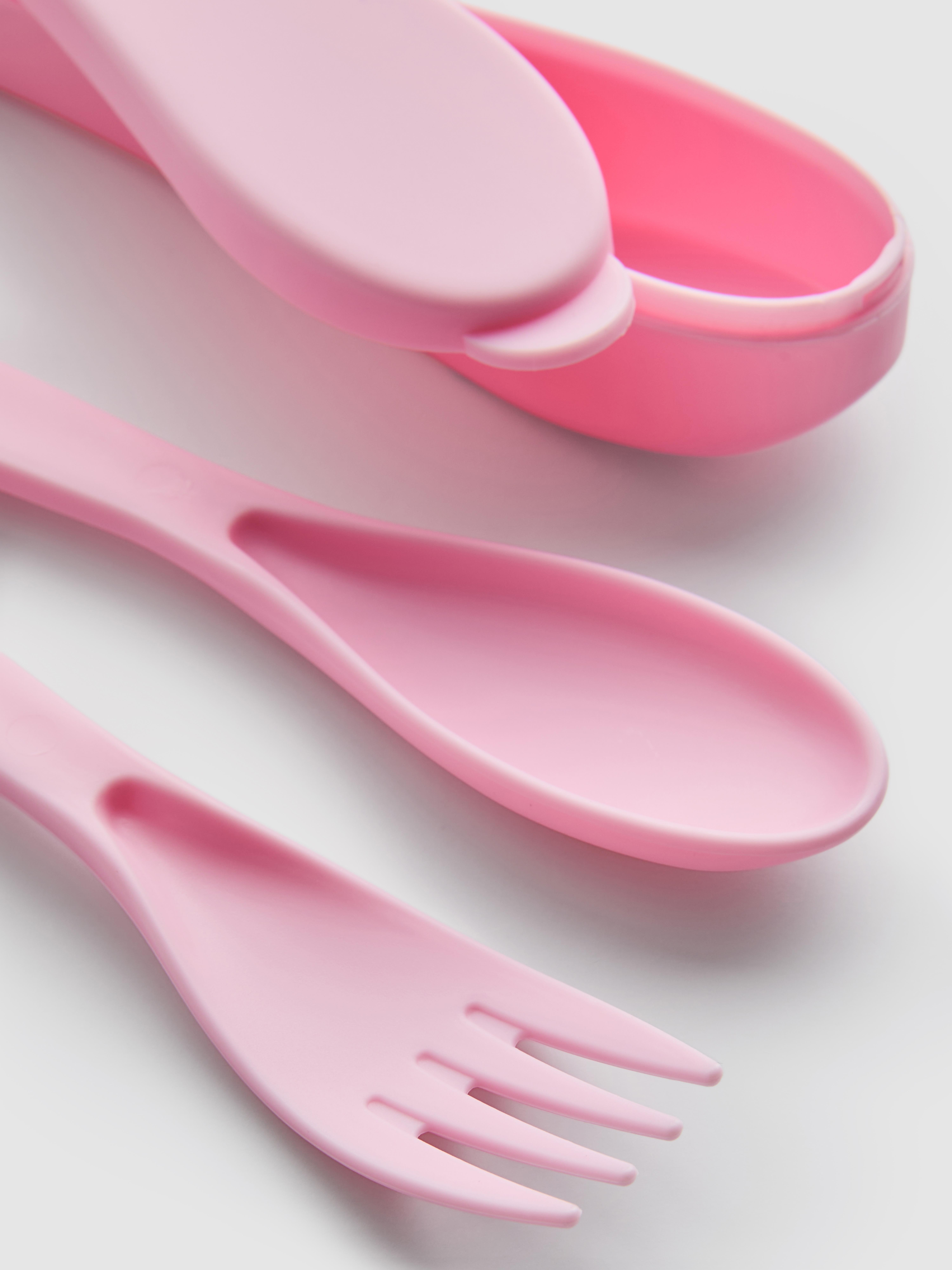 Ensemble de couverts de voyage fourchette et cuillère