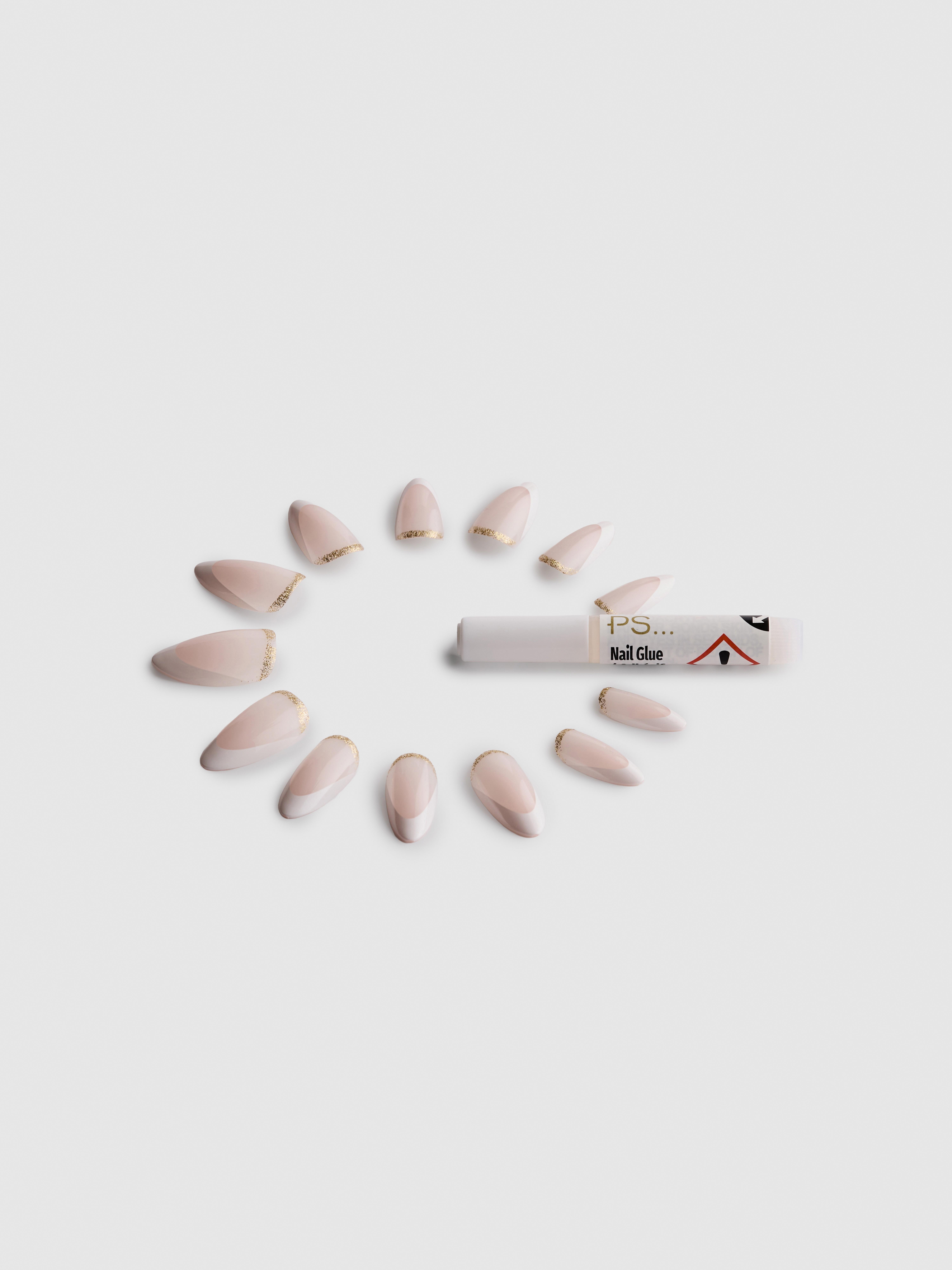 PS... Pro Kunstnagels met French tip-geleffect