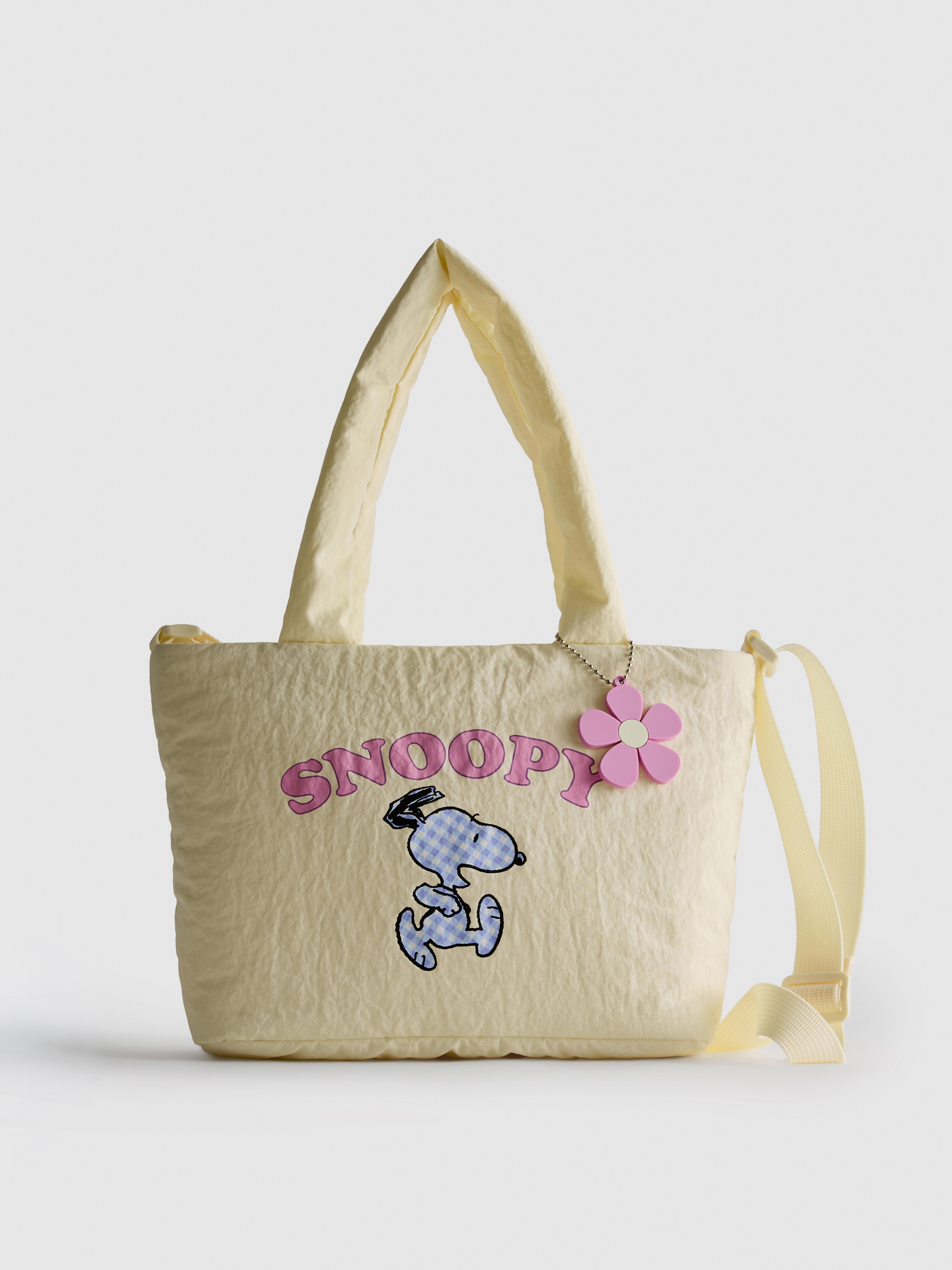 Peanuts Snoopy Puffer Tote