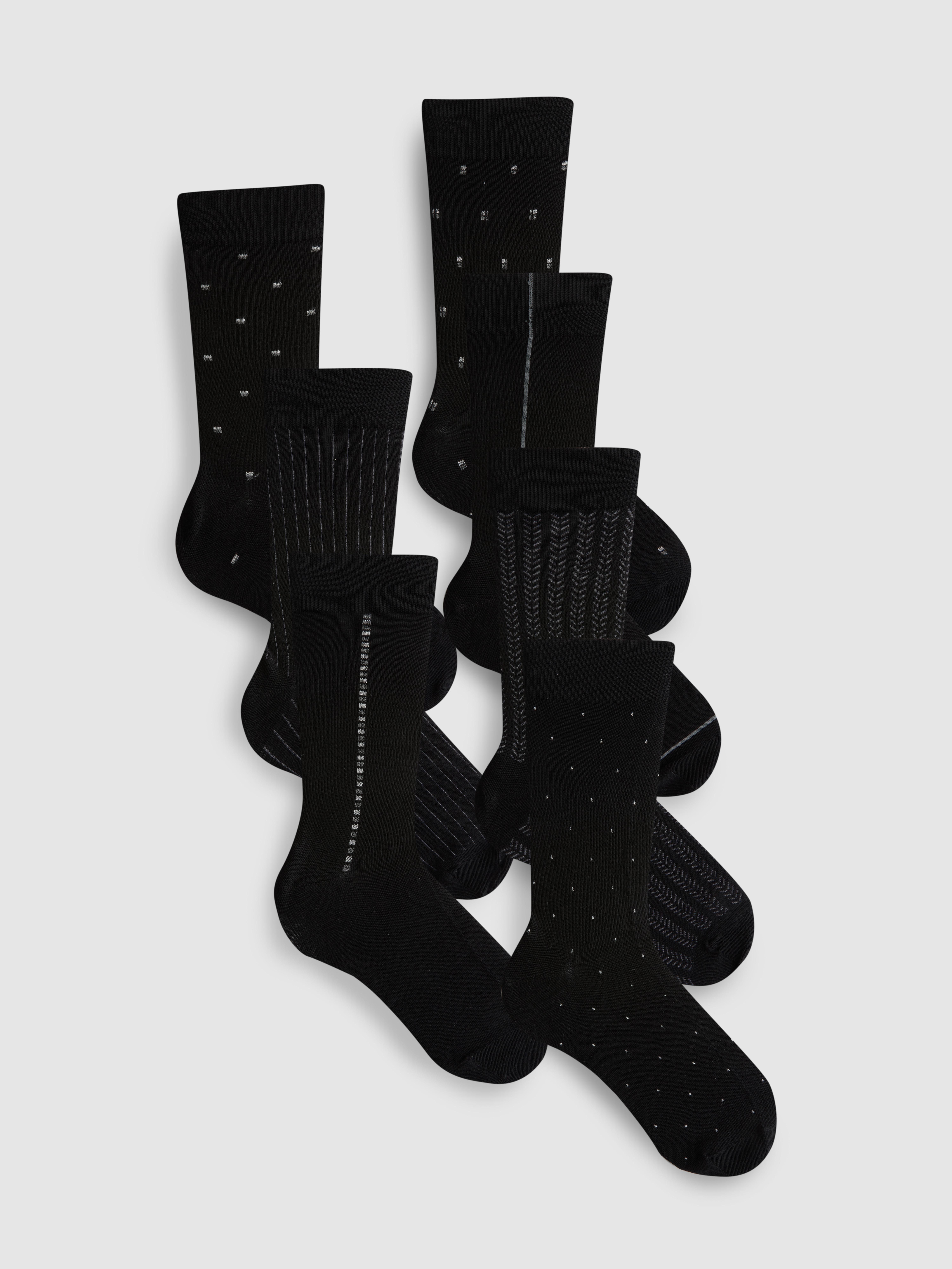 Set de 7 perechi de șosete cu model