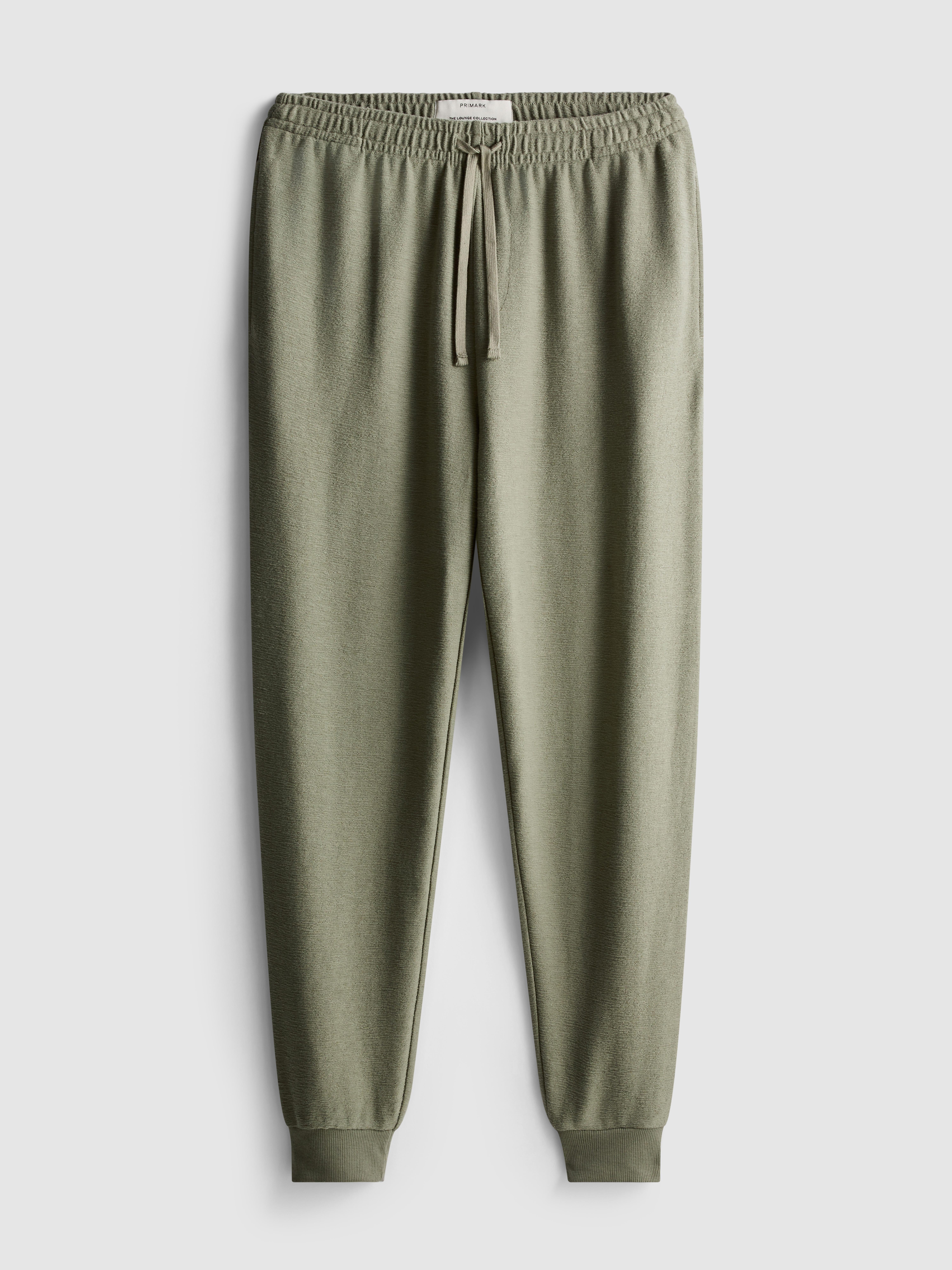 Textured Pajama Bottoms