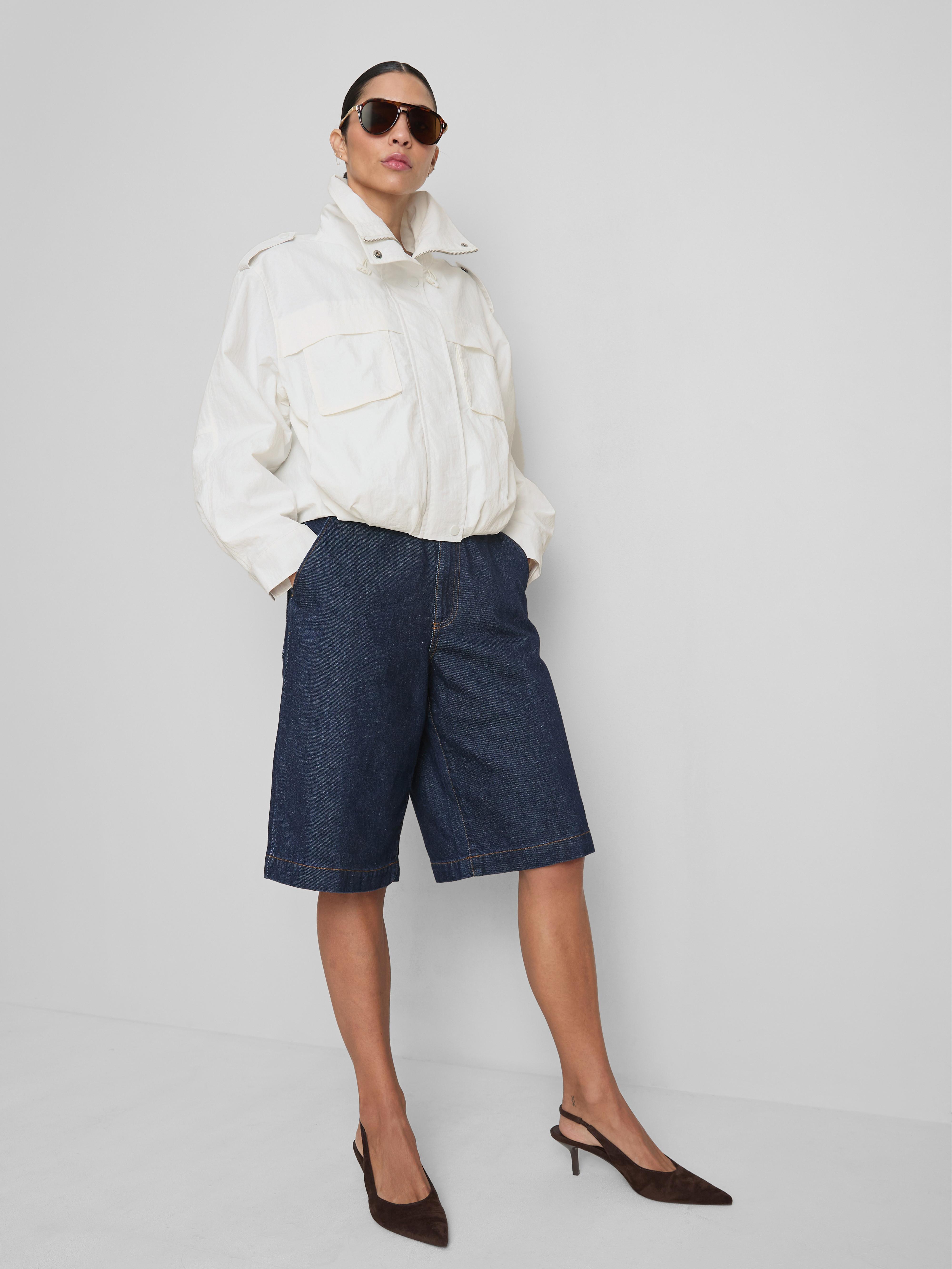 Veste de pluie à poche plaquée Coleen