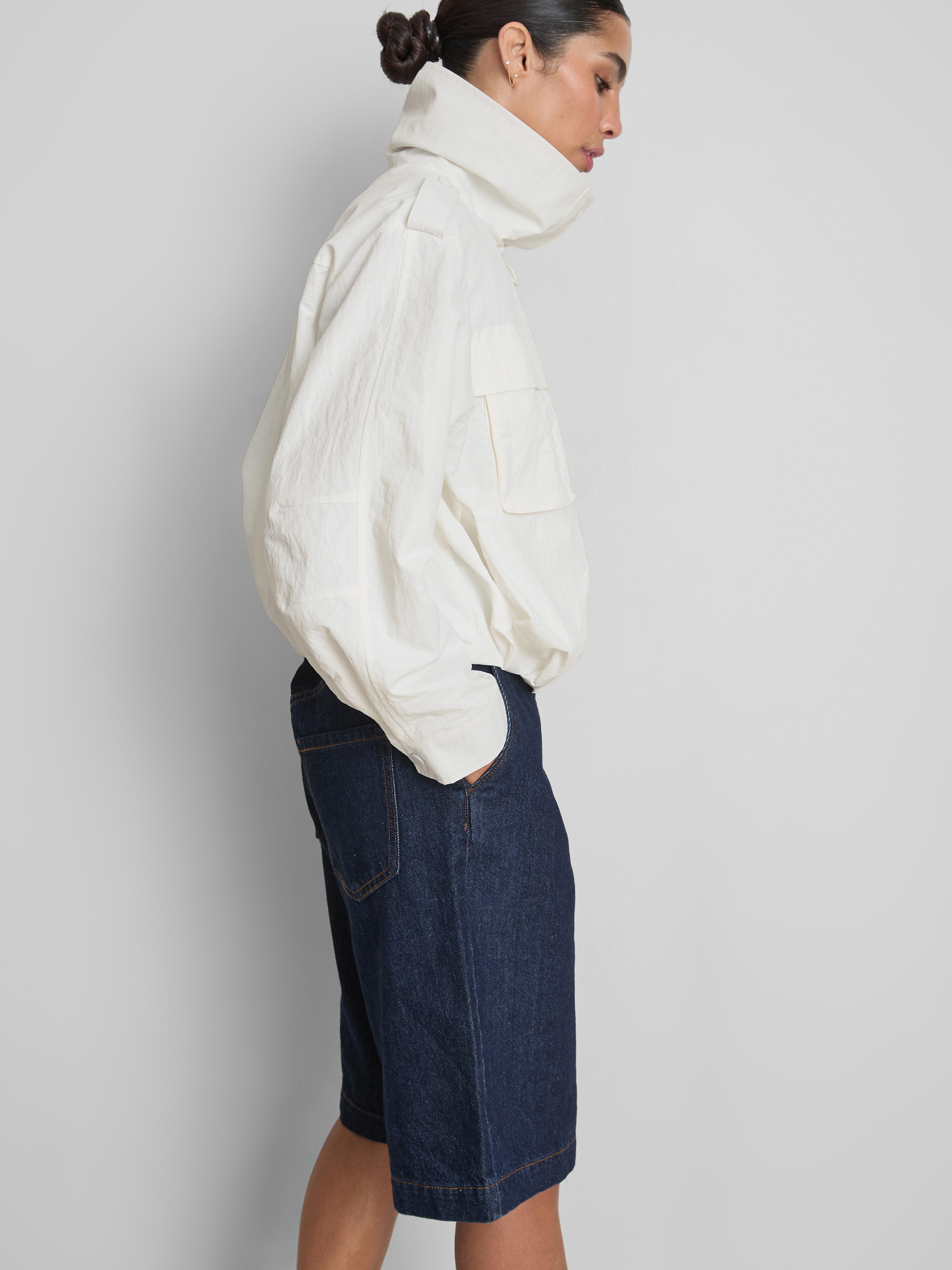 Veste de pluie à poche plaquée Coleen