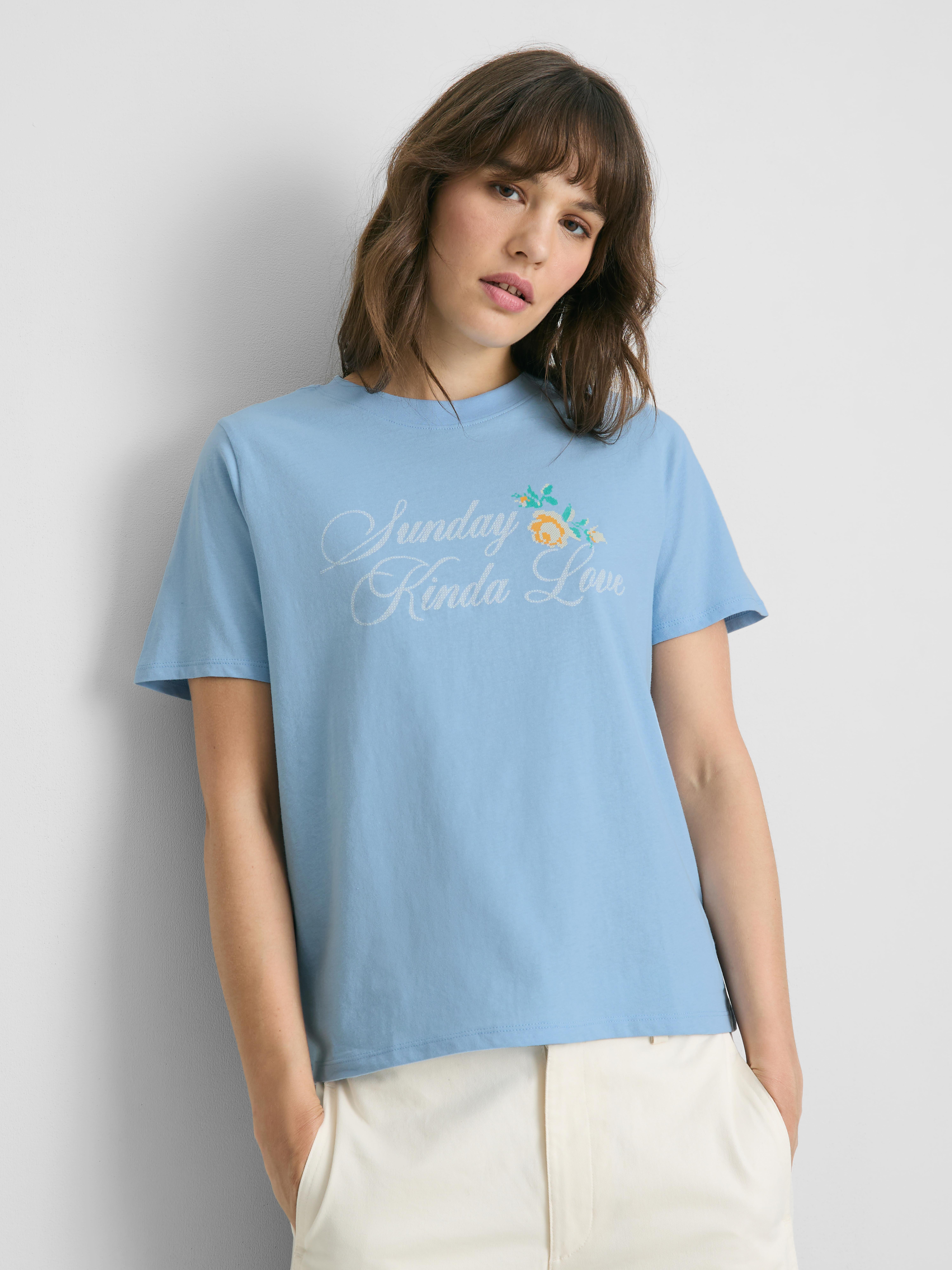 Tricou din bumbac pur cu imprimeu