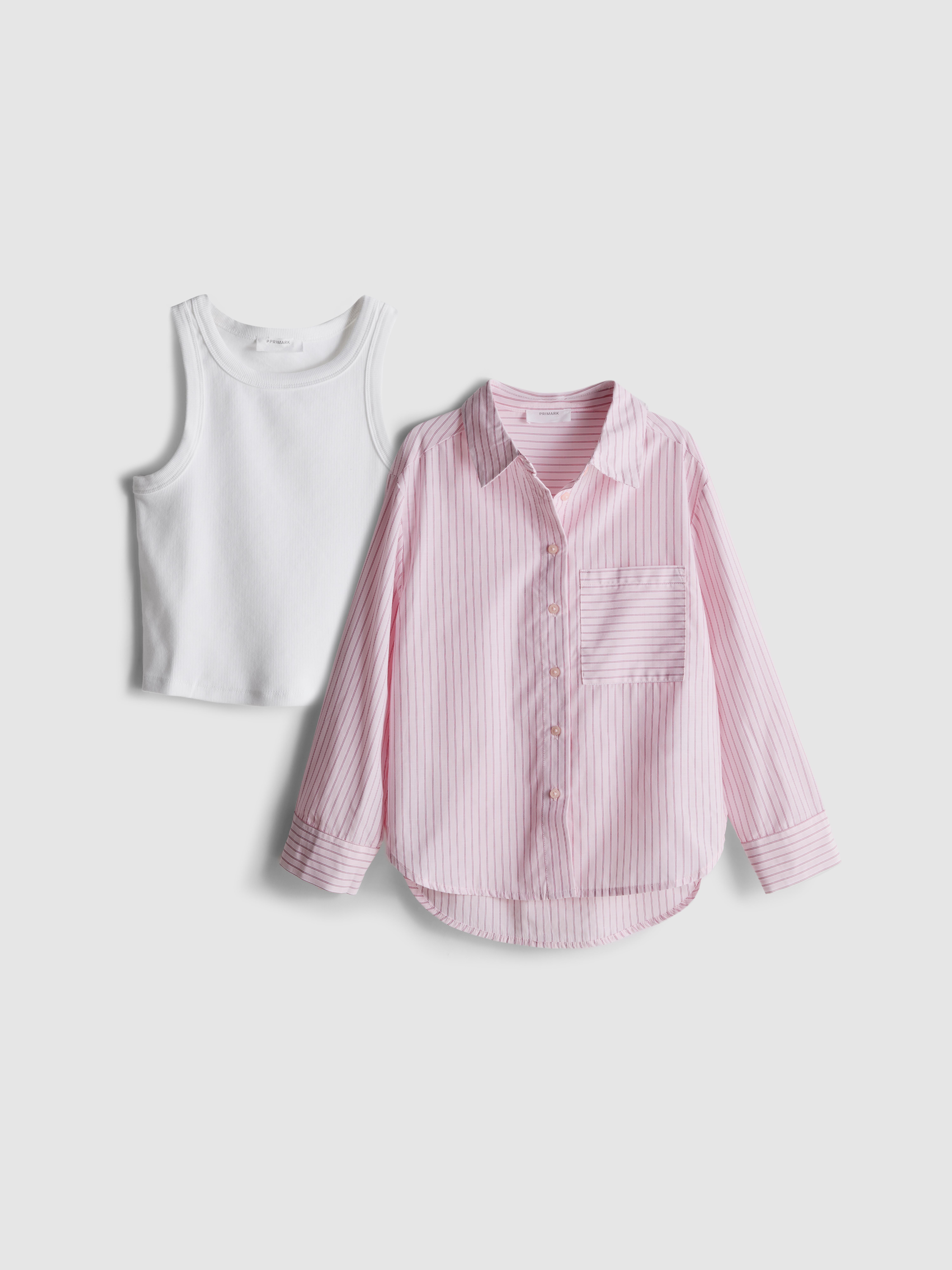 7-15yrs | Vest and Shirt Set