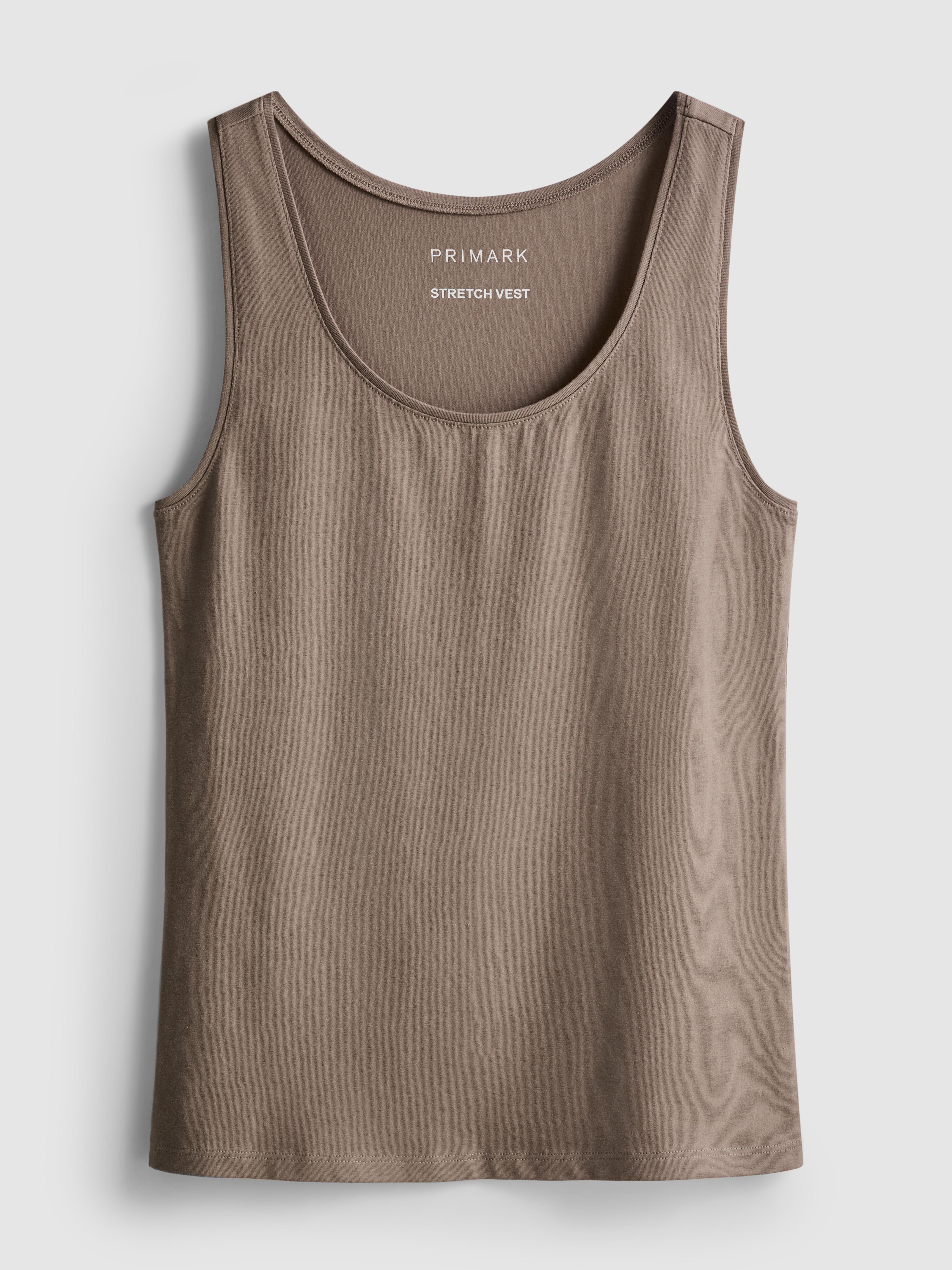 Cotton Rich Stretch Tank