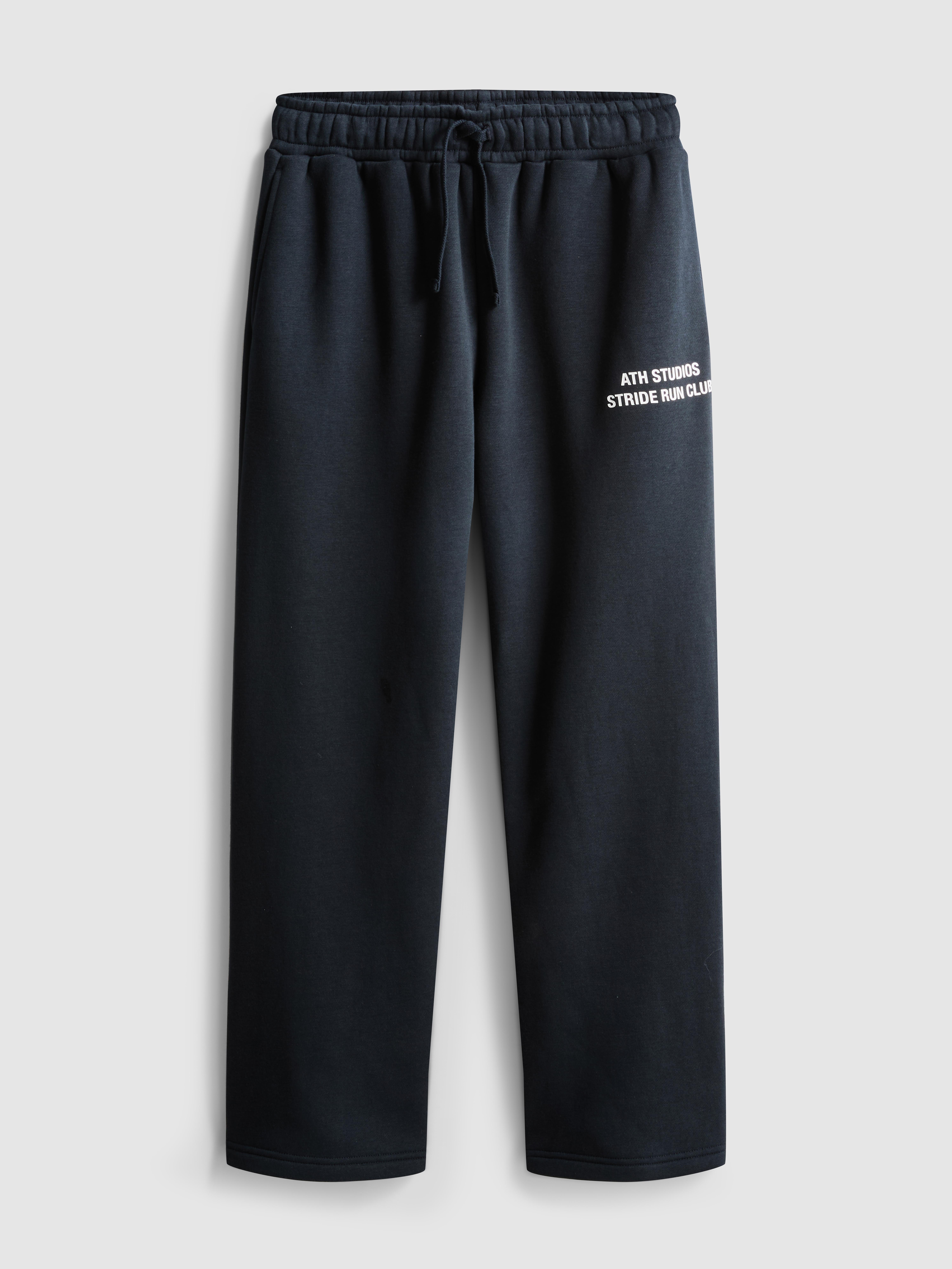 Boys Black 7-15yrs | Running Club Graphic Active Joggers