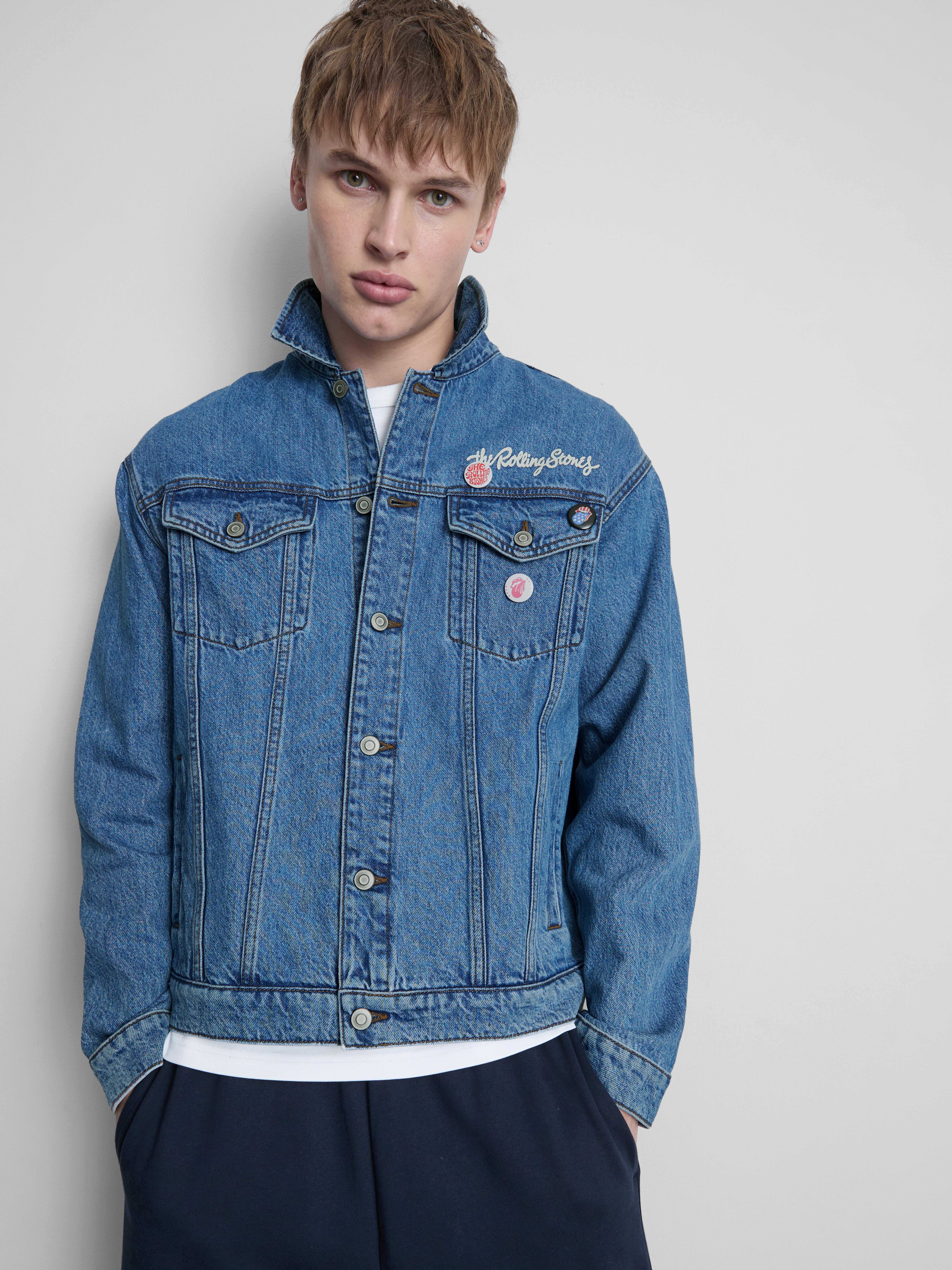 „The Rolling Stones“ Jeansjacke