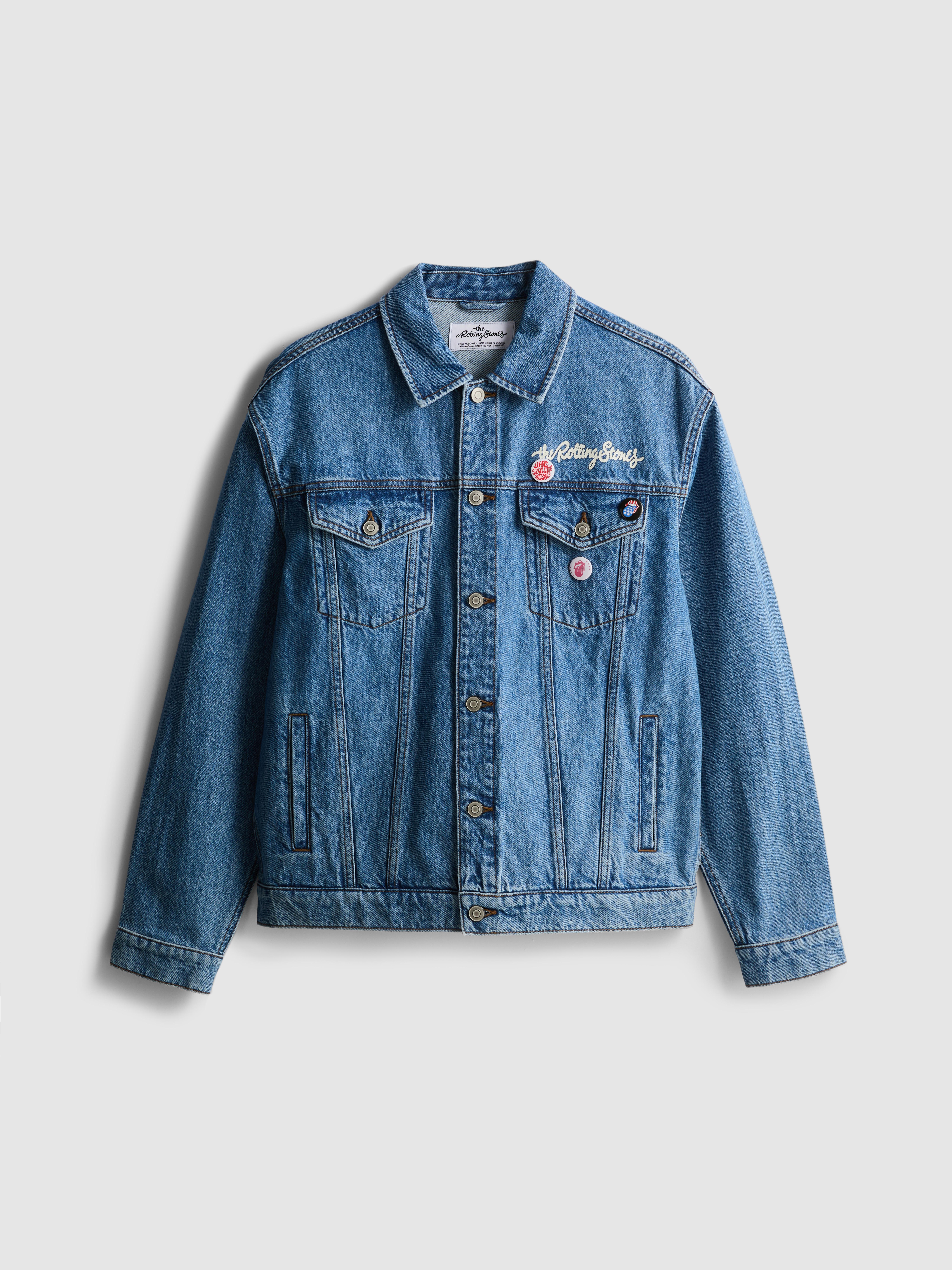 „The Rolling Stones“ Jeansjacke