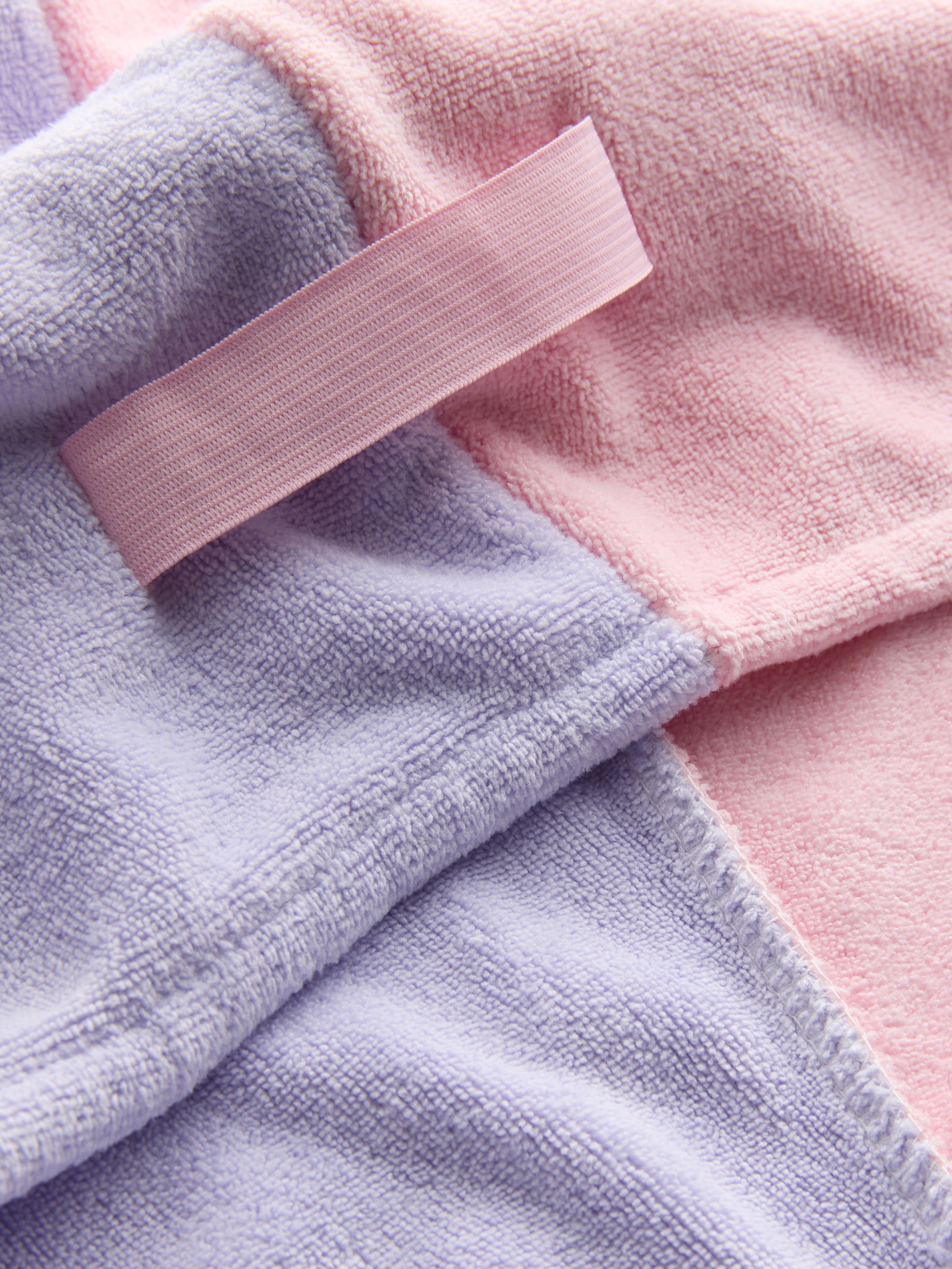 PS... Two-Tone Towel Hair Turban