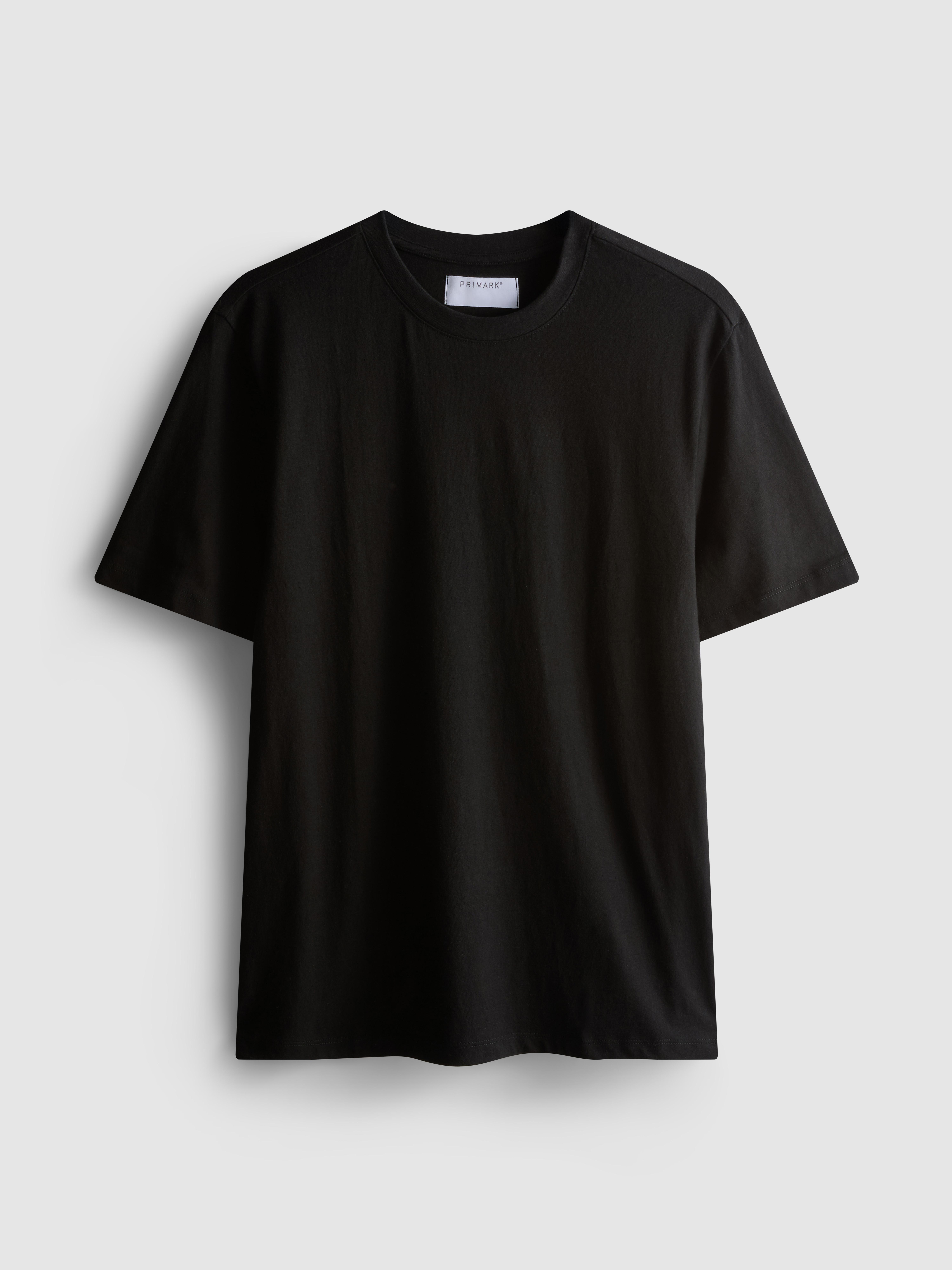 T-shirt o regularnym kroju z okrągłym dekoltem i krótkim rękawem